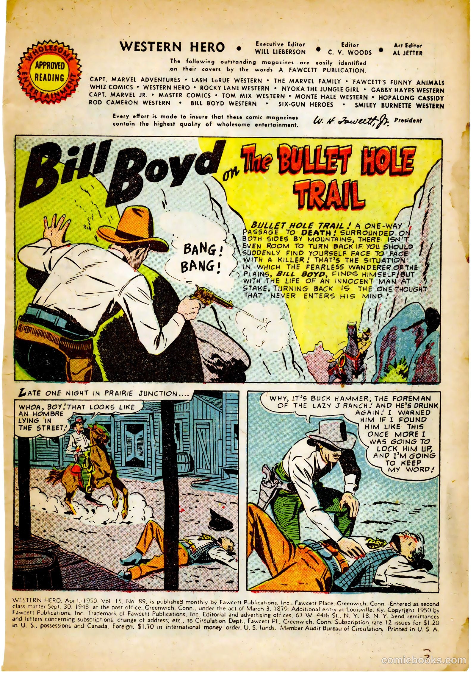 Western Hero #89 (1950) — page 3 of 52