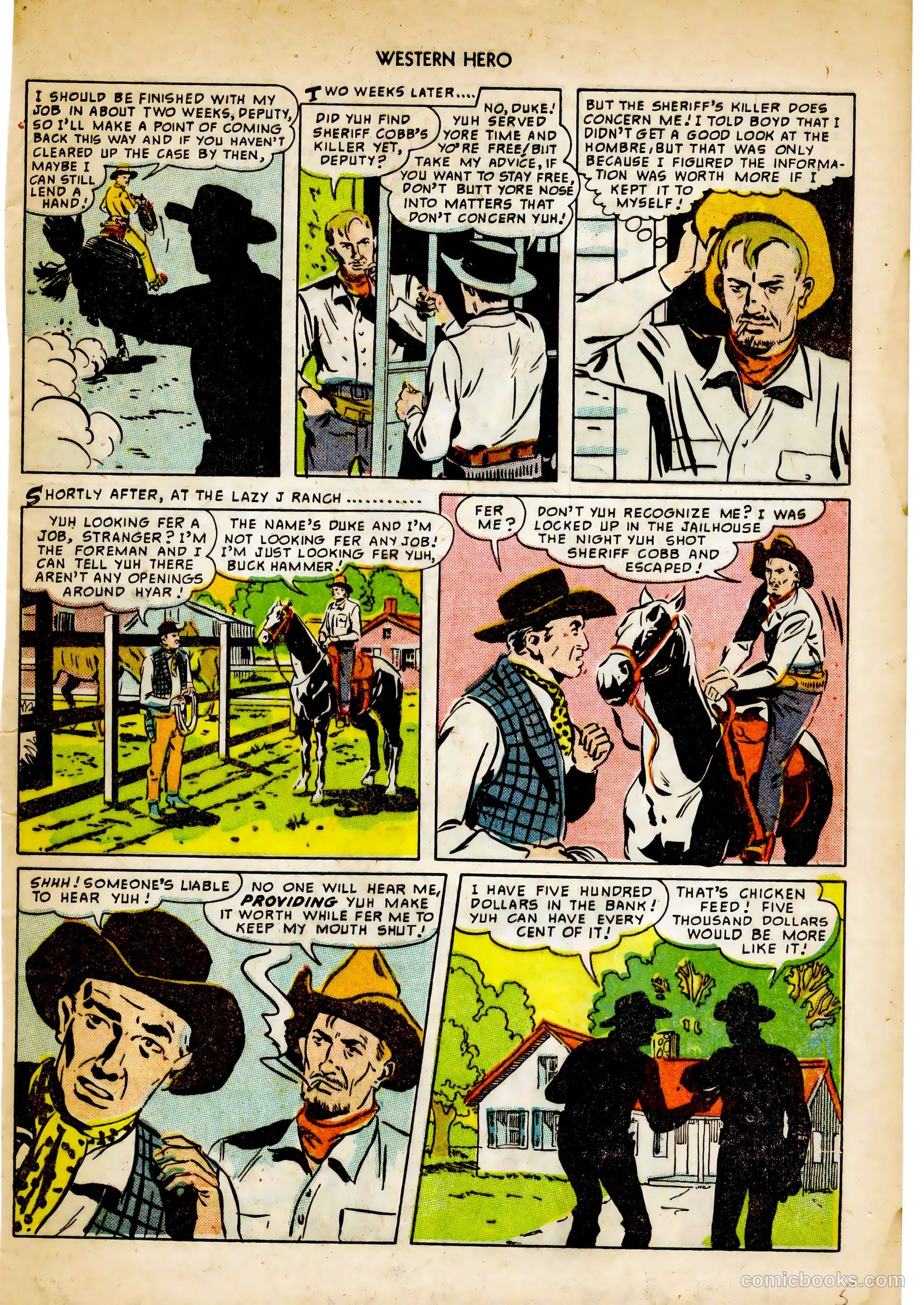Western Hero #89 (1950) — page 5 of 52