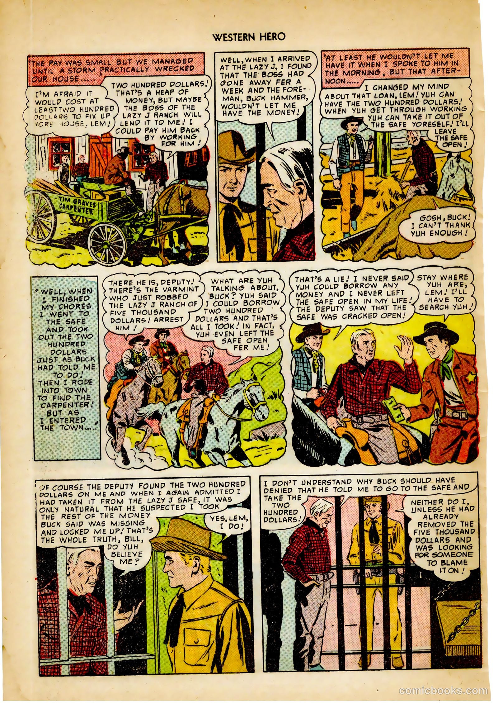 Western Hero #89 (1950) — page 8 of 52