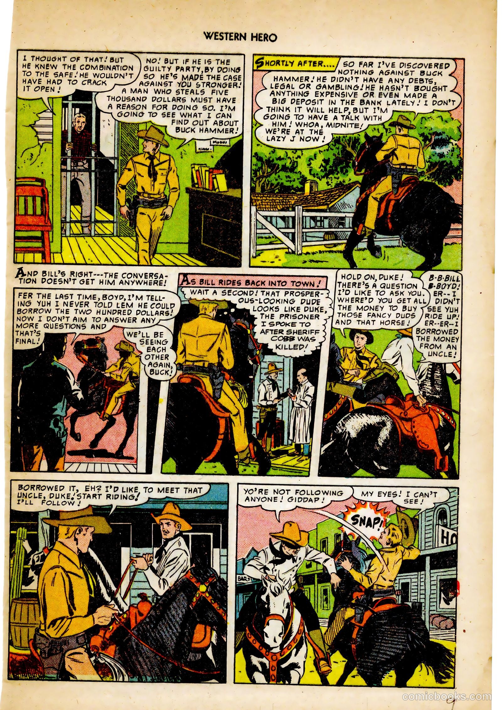 Western Hero #89 (1950) — page 9 of 52