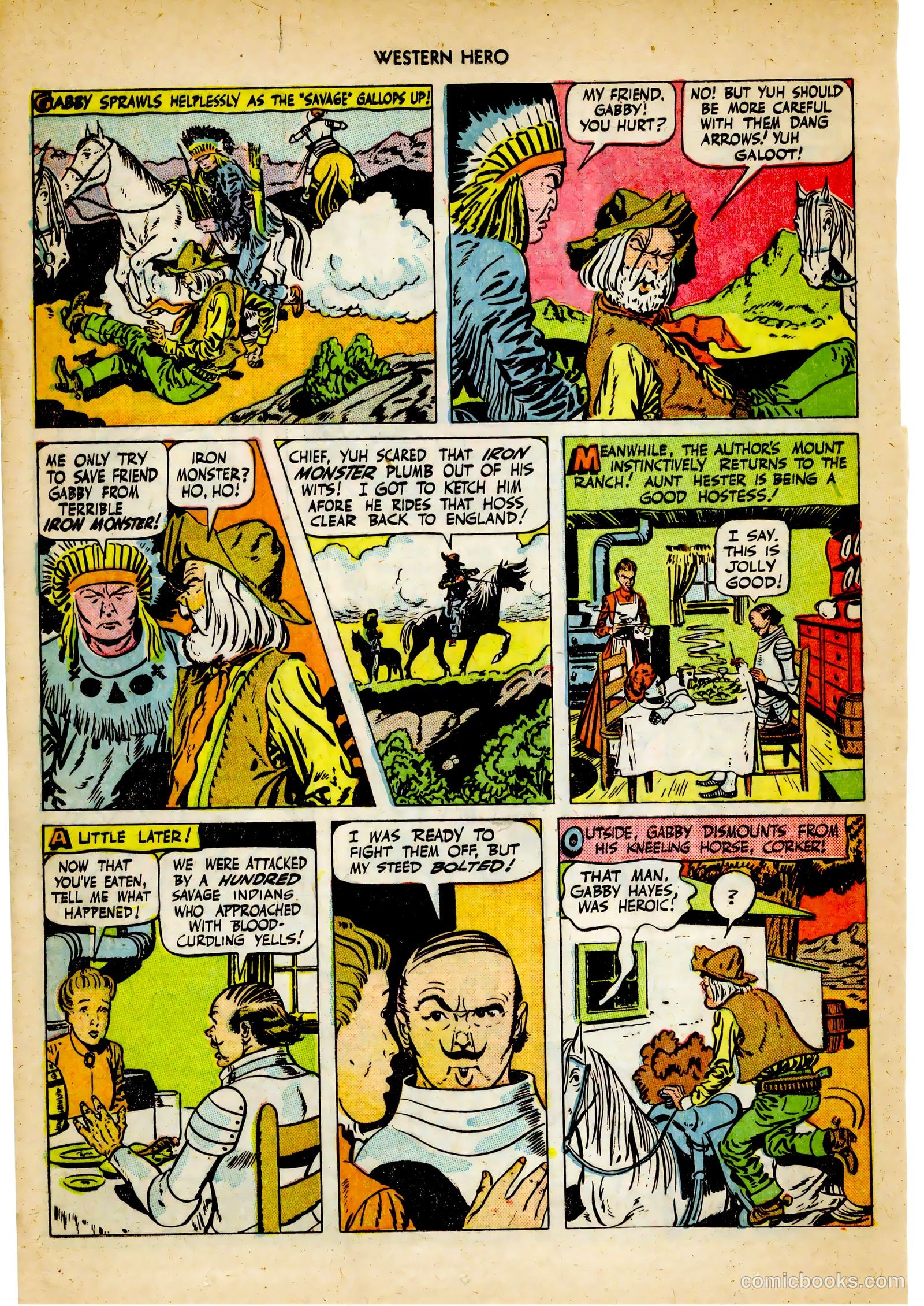 Western Hero #89 (1950) — page 28 of 52