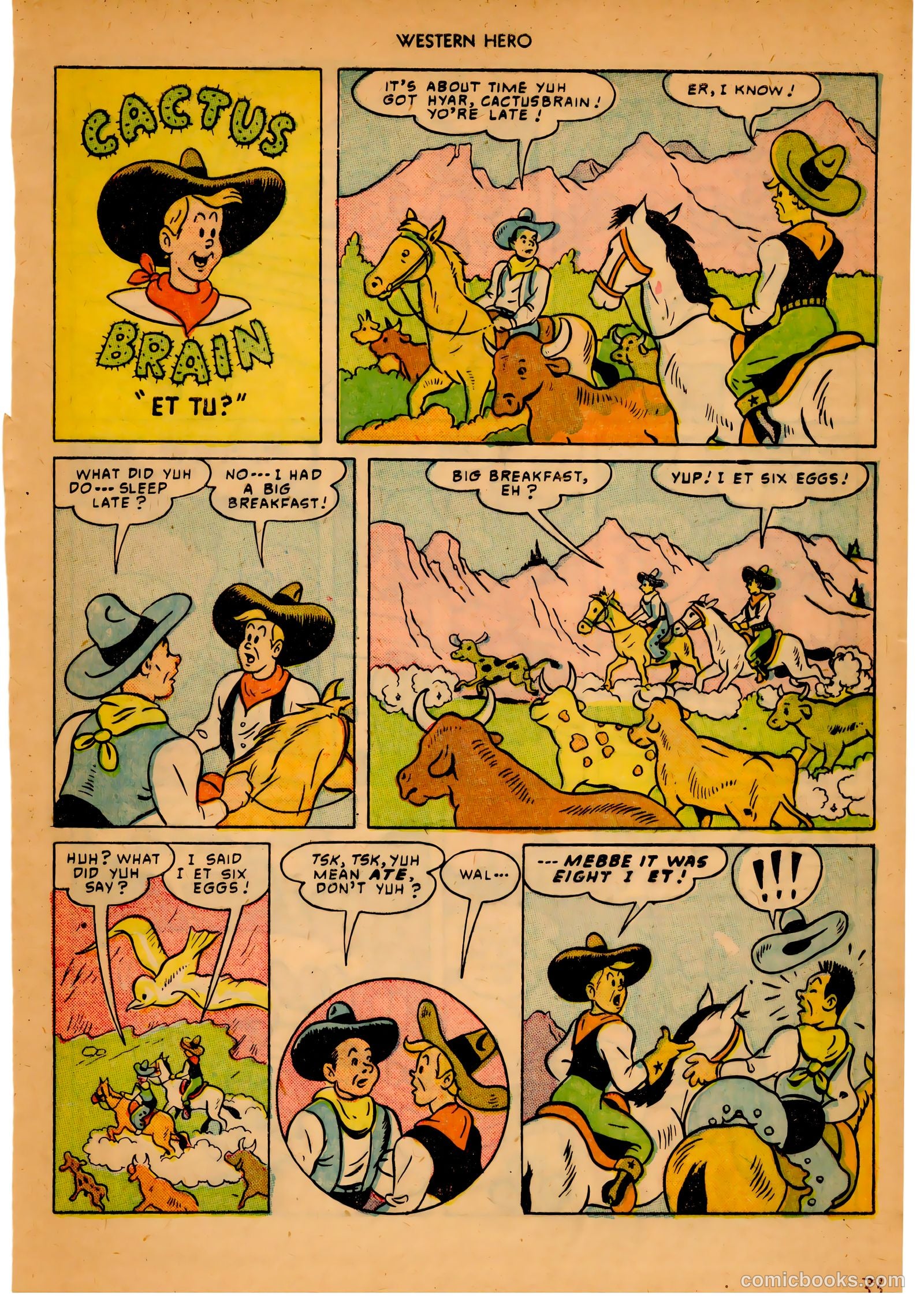 Western Hero #89 (1950) — page 33 of 52
