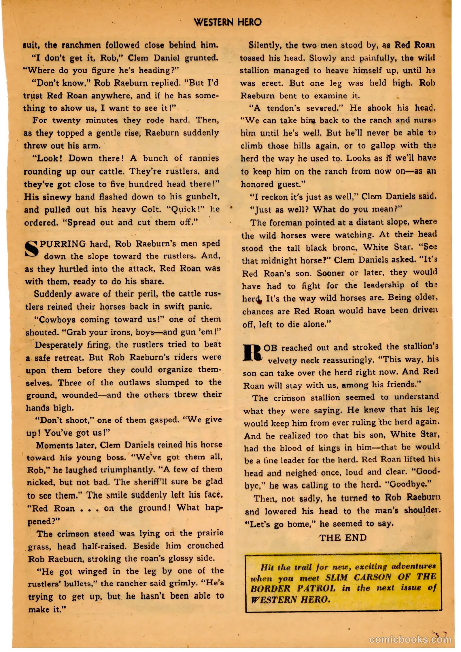 Western Hero #89 (1950) — page 37 of 52
