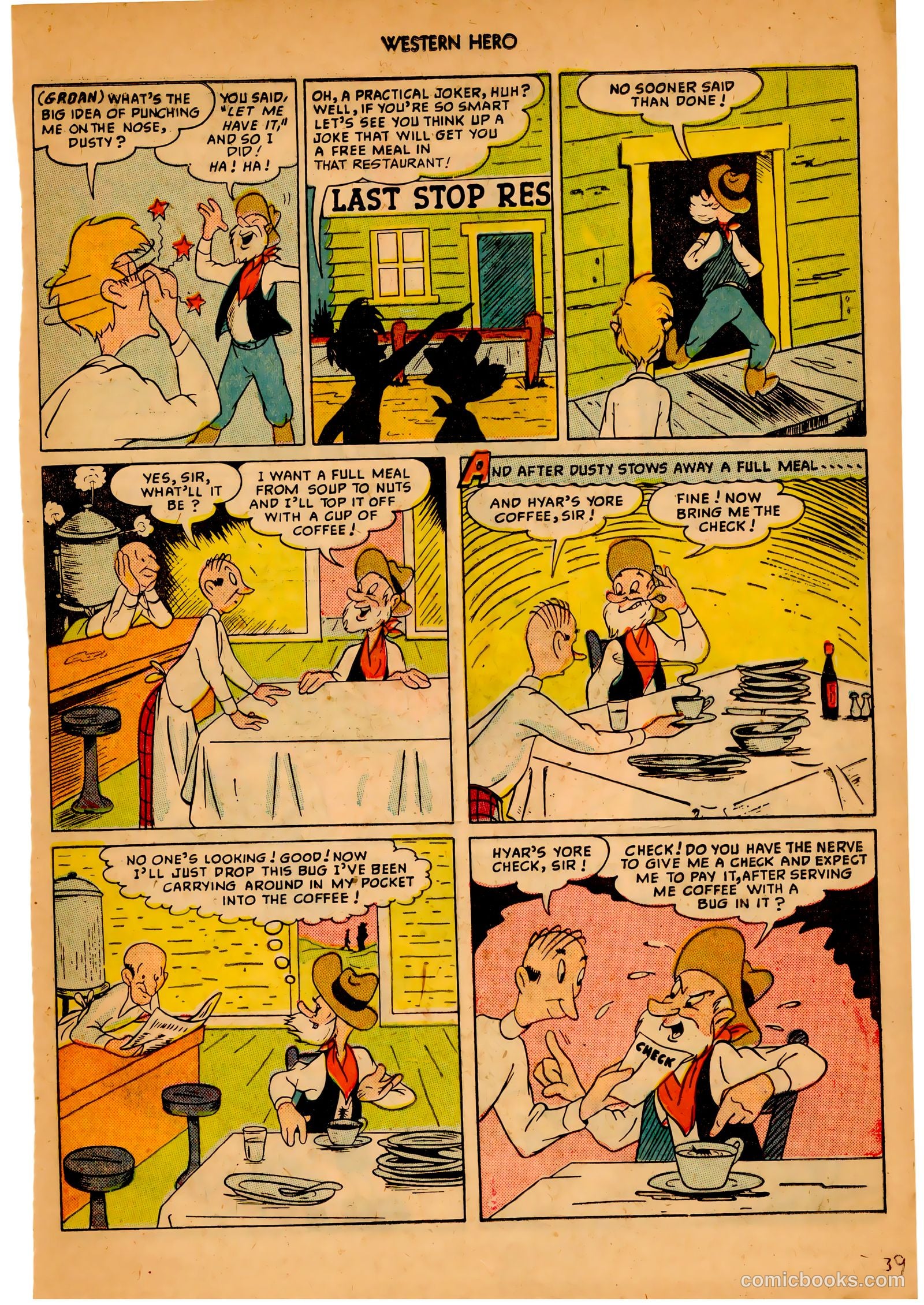 Western Hero #89 (1950) — page 39 of 52