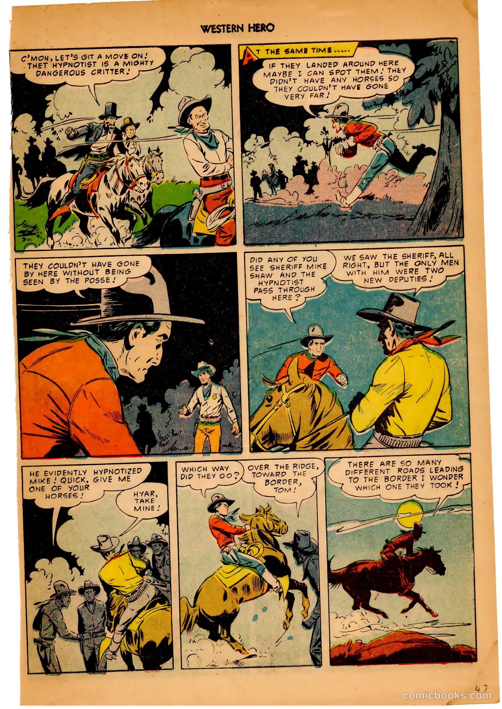 Western Hero #89 (1950) — page 47 of 52