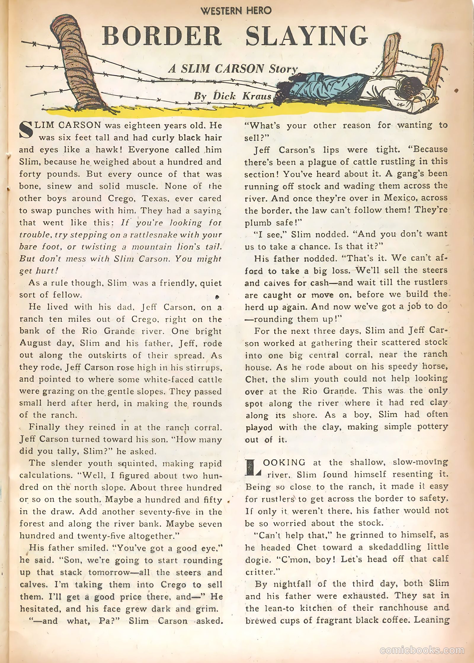 Western Hero #90 (1950) — page 37 of 52