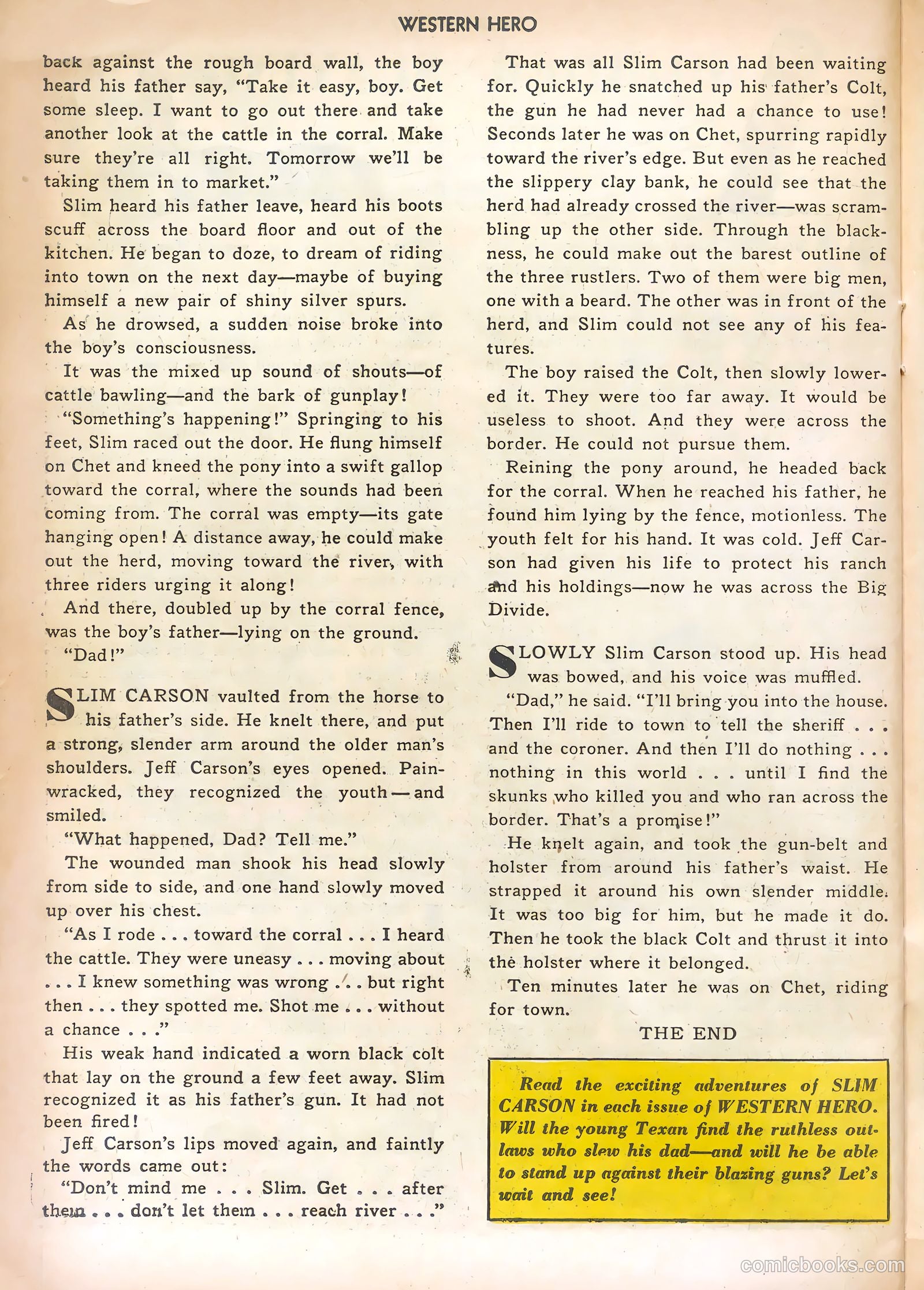 Western Hero #90 (1950) — page 38 of 52