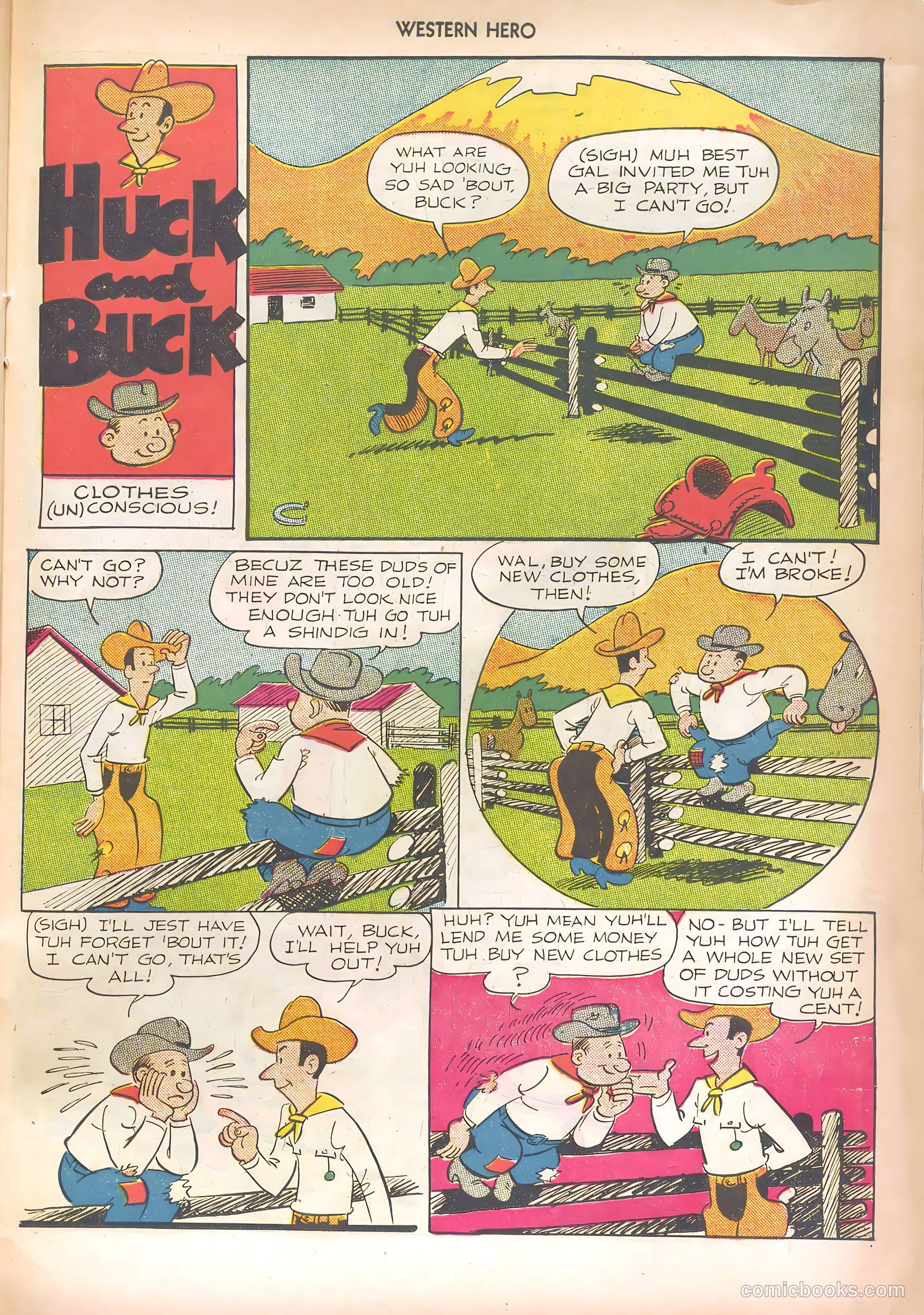 Western Hero #90 (1950) — page 39 of 52