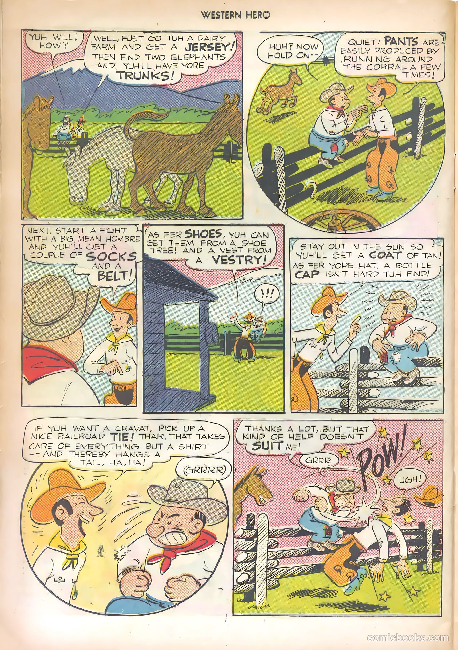 Western Hero #90 (1950) — page 40 of 52