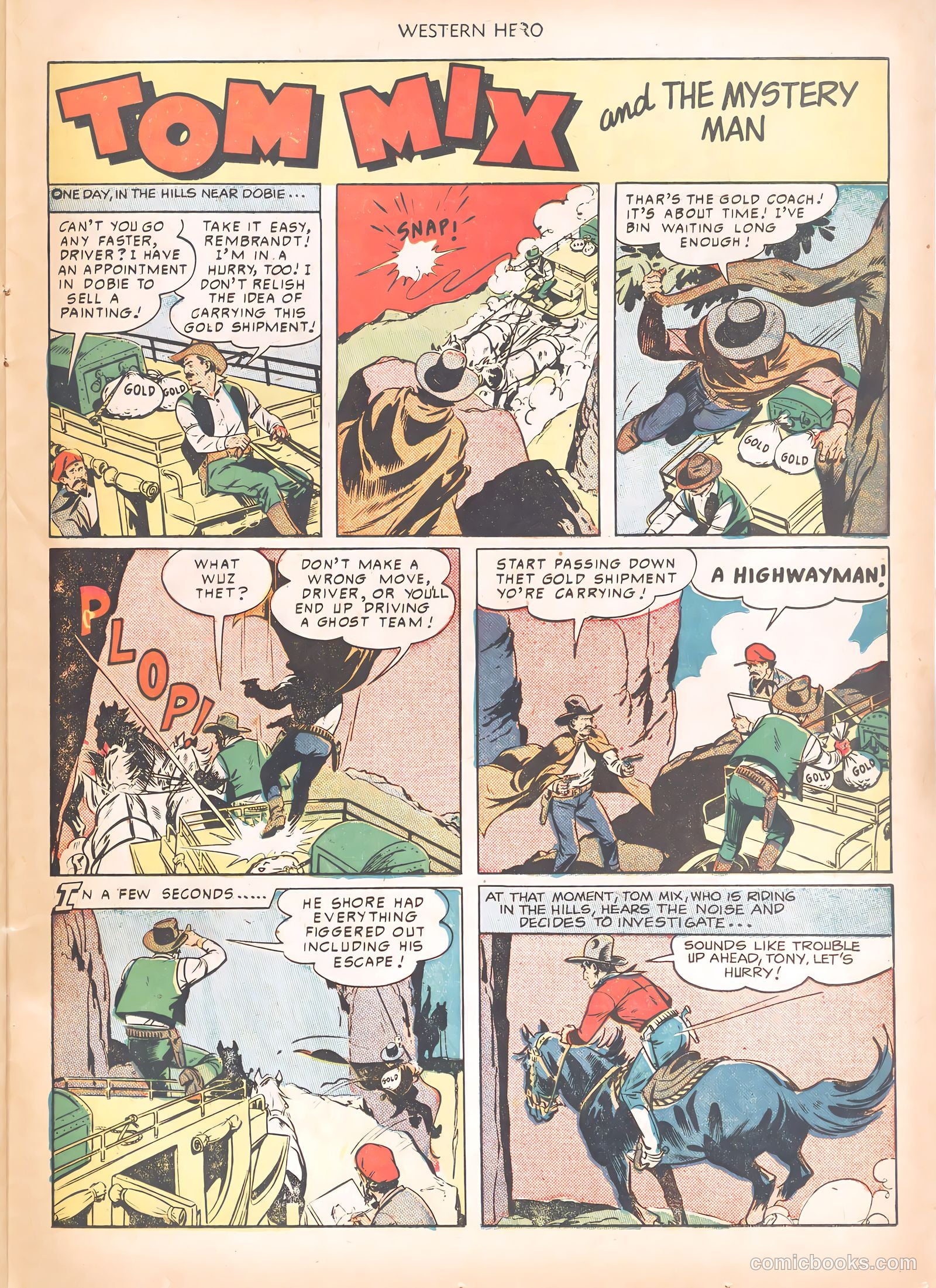 Western Hero #91 (1950) — page 25 of 36