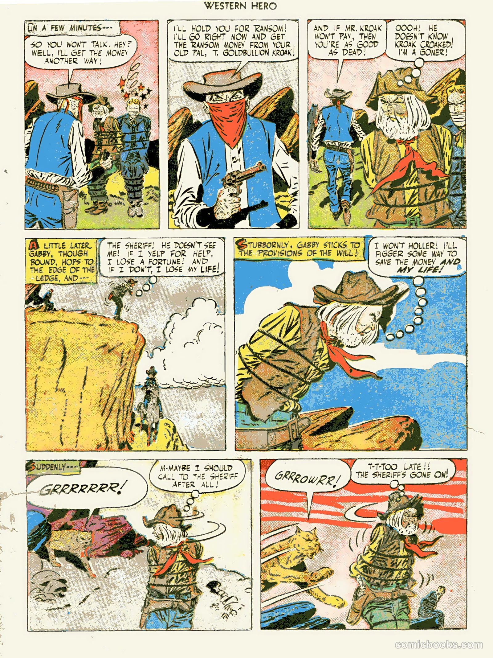 Western Hero #92 (1950) — page 23 of 52