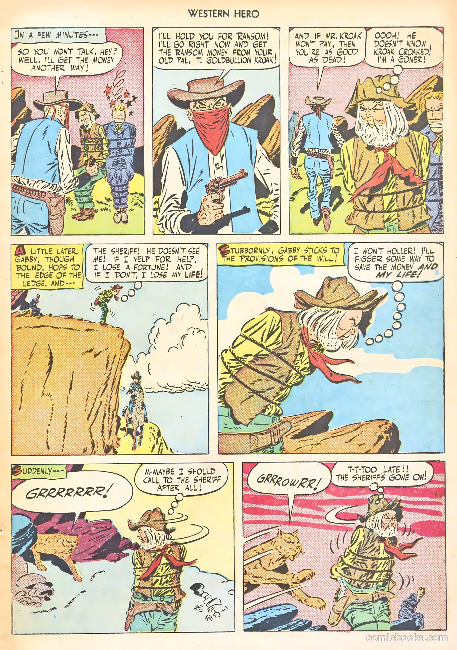 Western Hero #92 (1950) — page 23 of 52