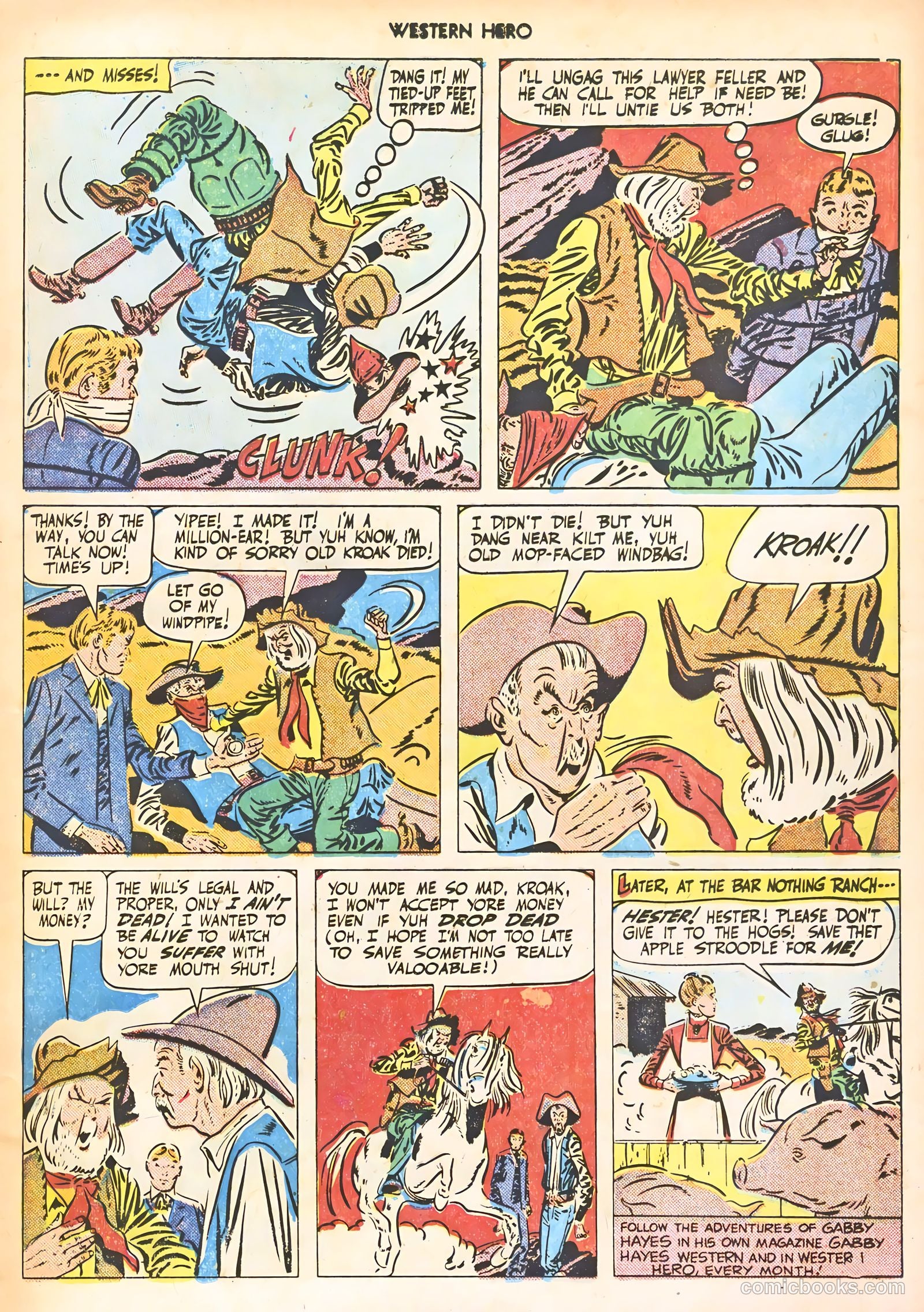 Western Hero #92 (1950) — page 25 of 52