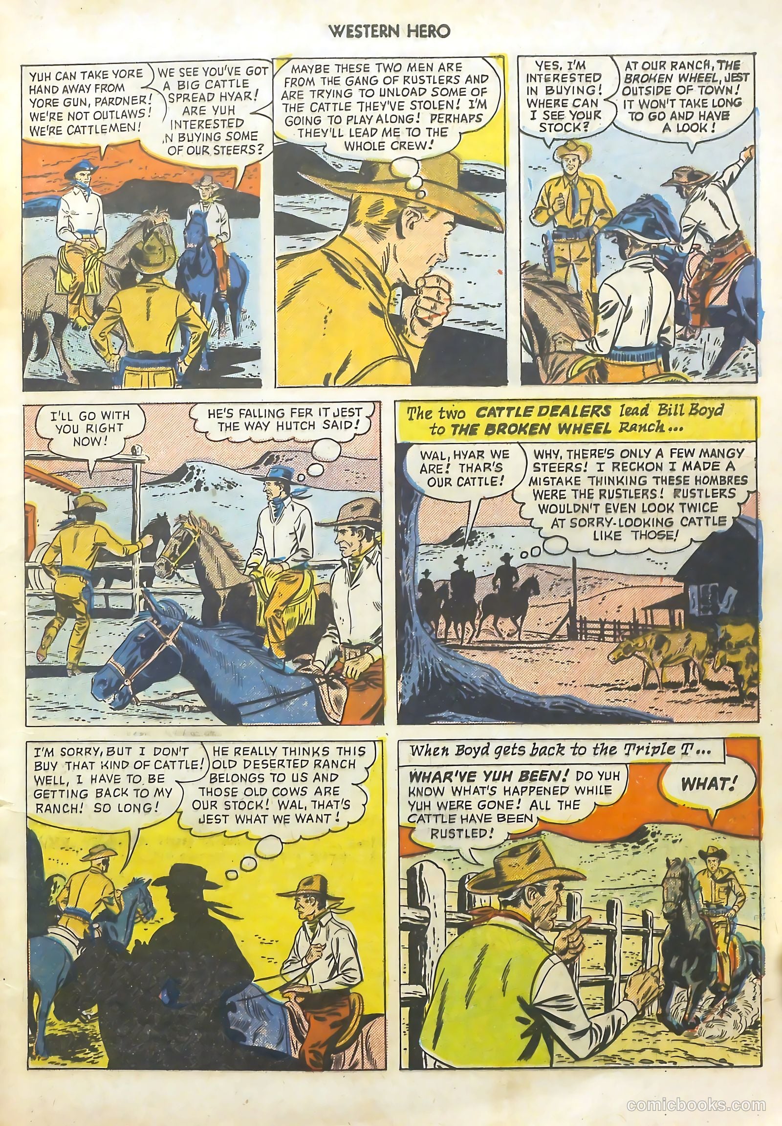 Western Hero #93 (1950) — page 9 of 52