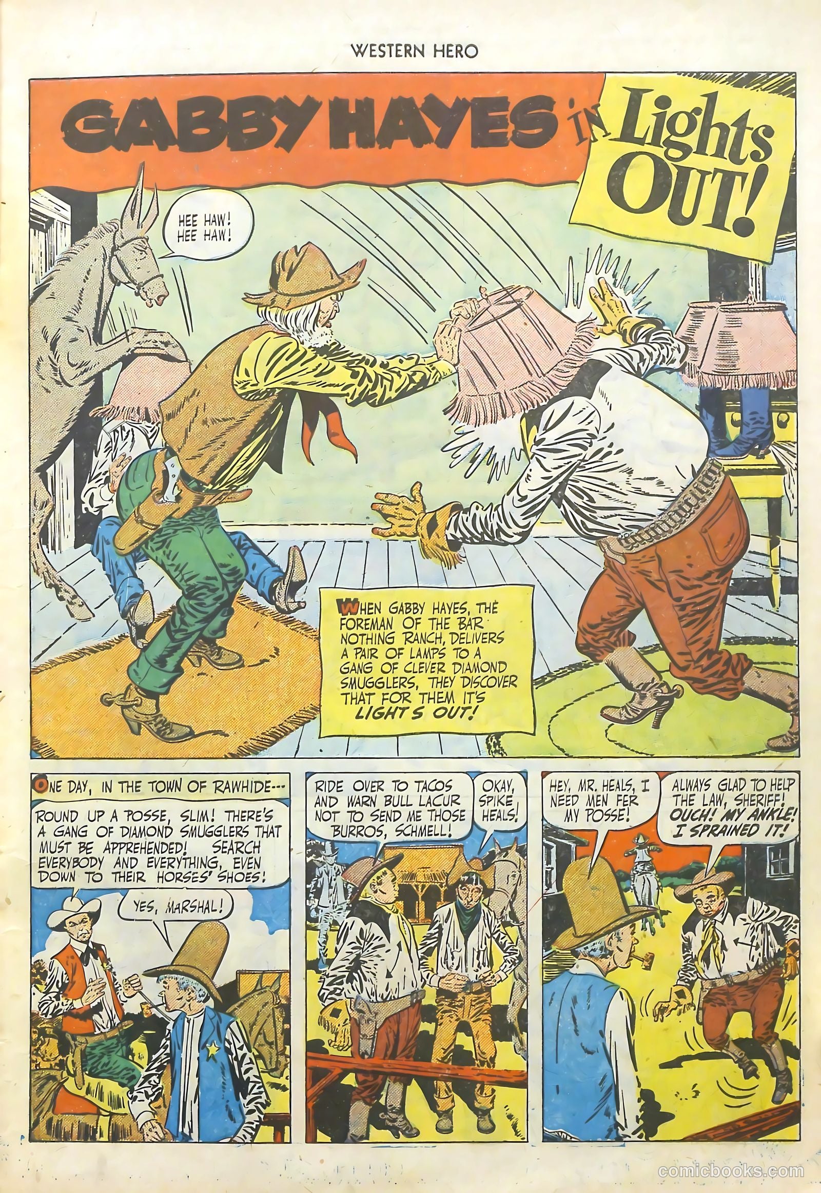 Western Hero #93 (1950) — page 19 of 52