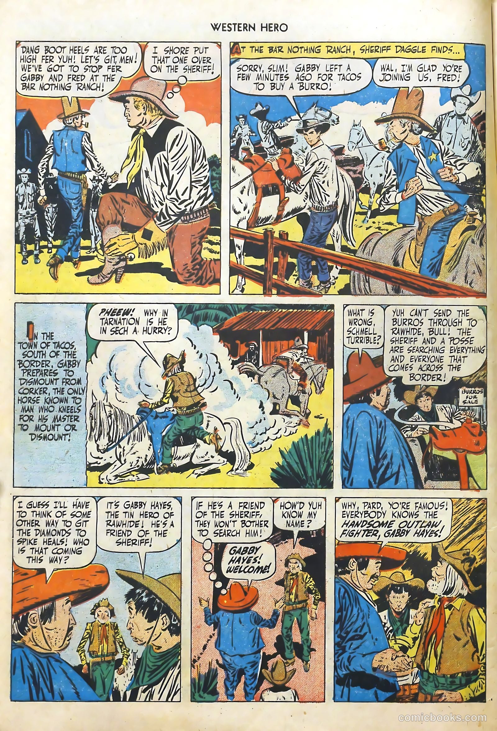 Western Hero #93 (1950) — page 20 of 52