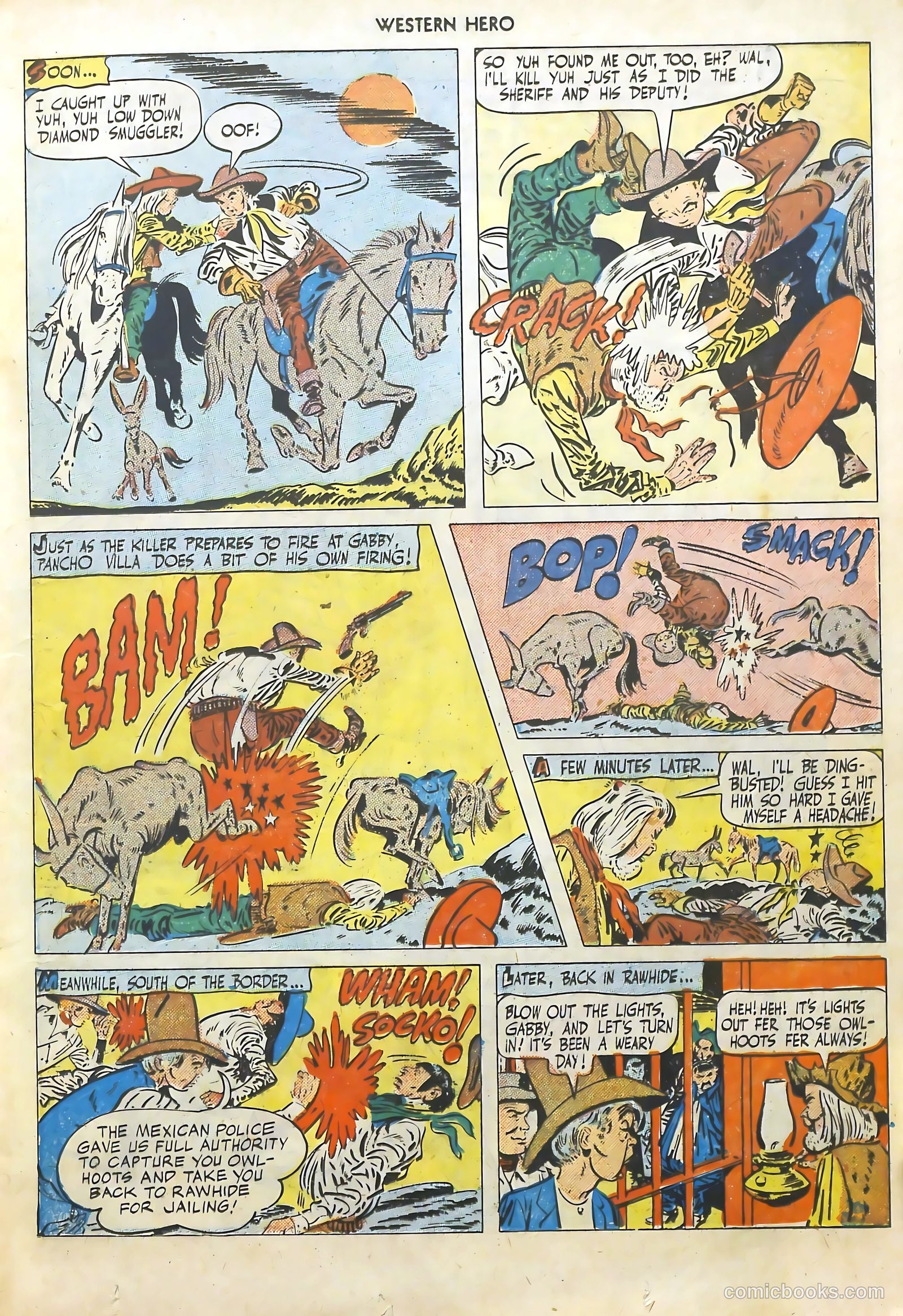 Western Hero #93 (1950) — page 25 of 52