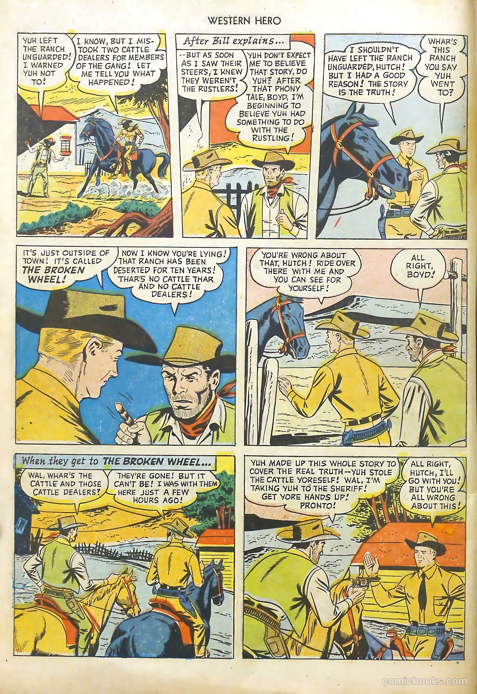 Western Hero #93 (1952) — page 10 of 52