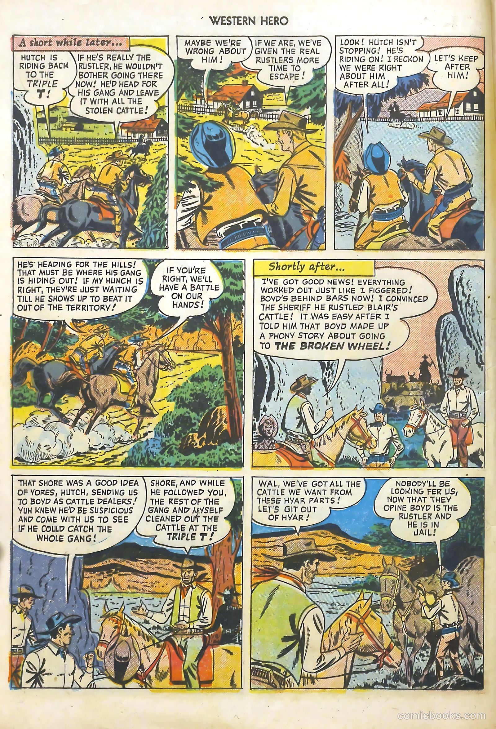 Western Hero #93 (1952) — page 12 of 52