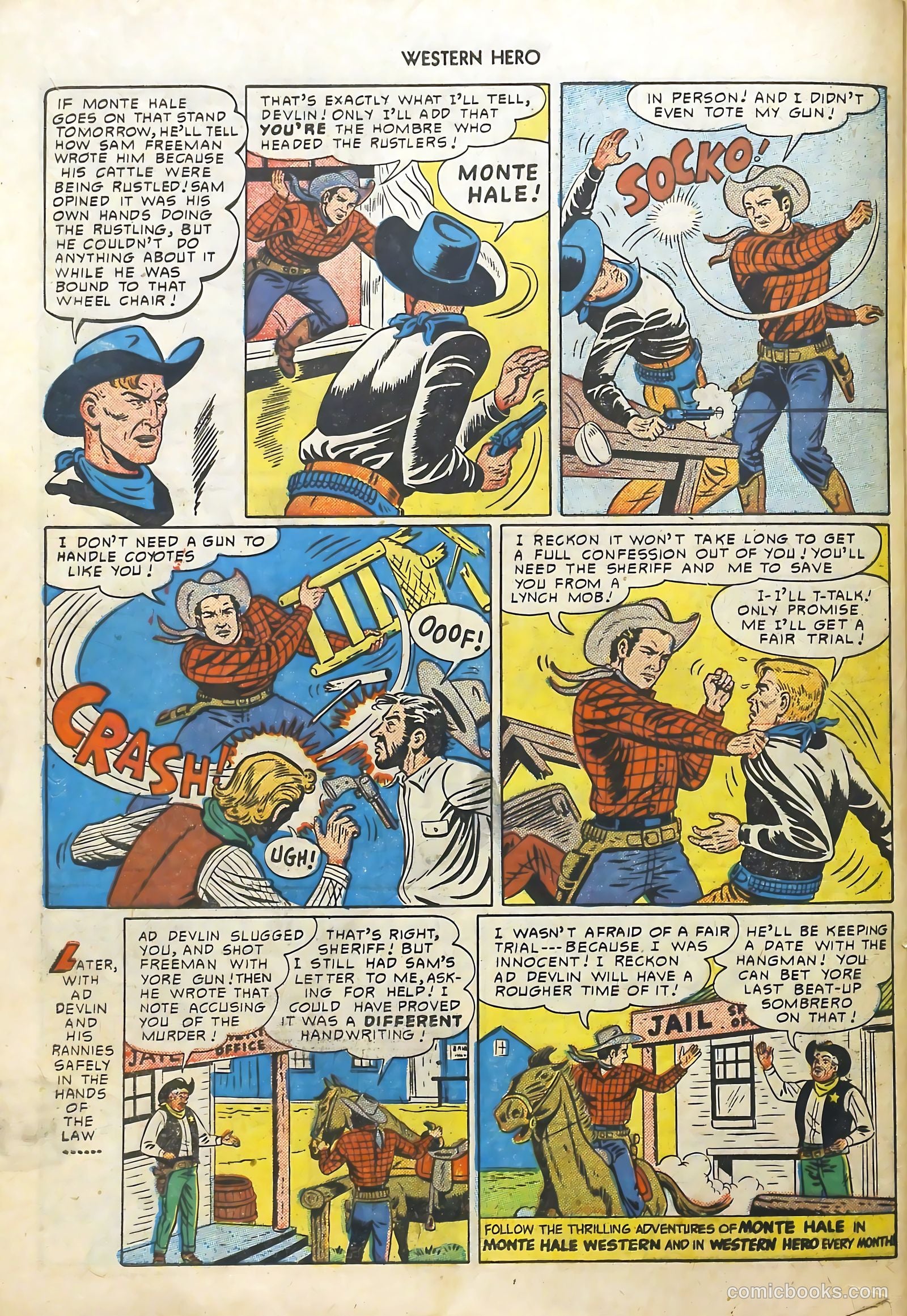 Western Hero #93 (1952) — page 32 of 52