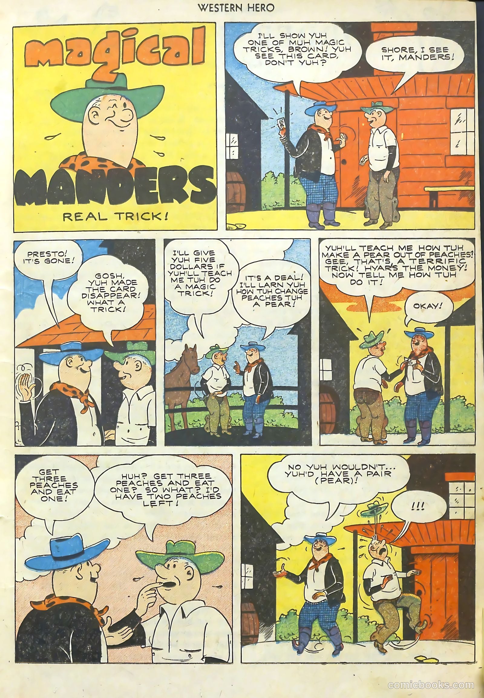 Western Hero #94 (1950) — page 23 of 52