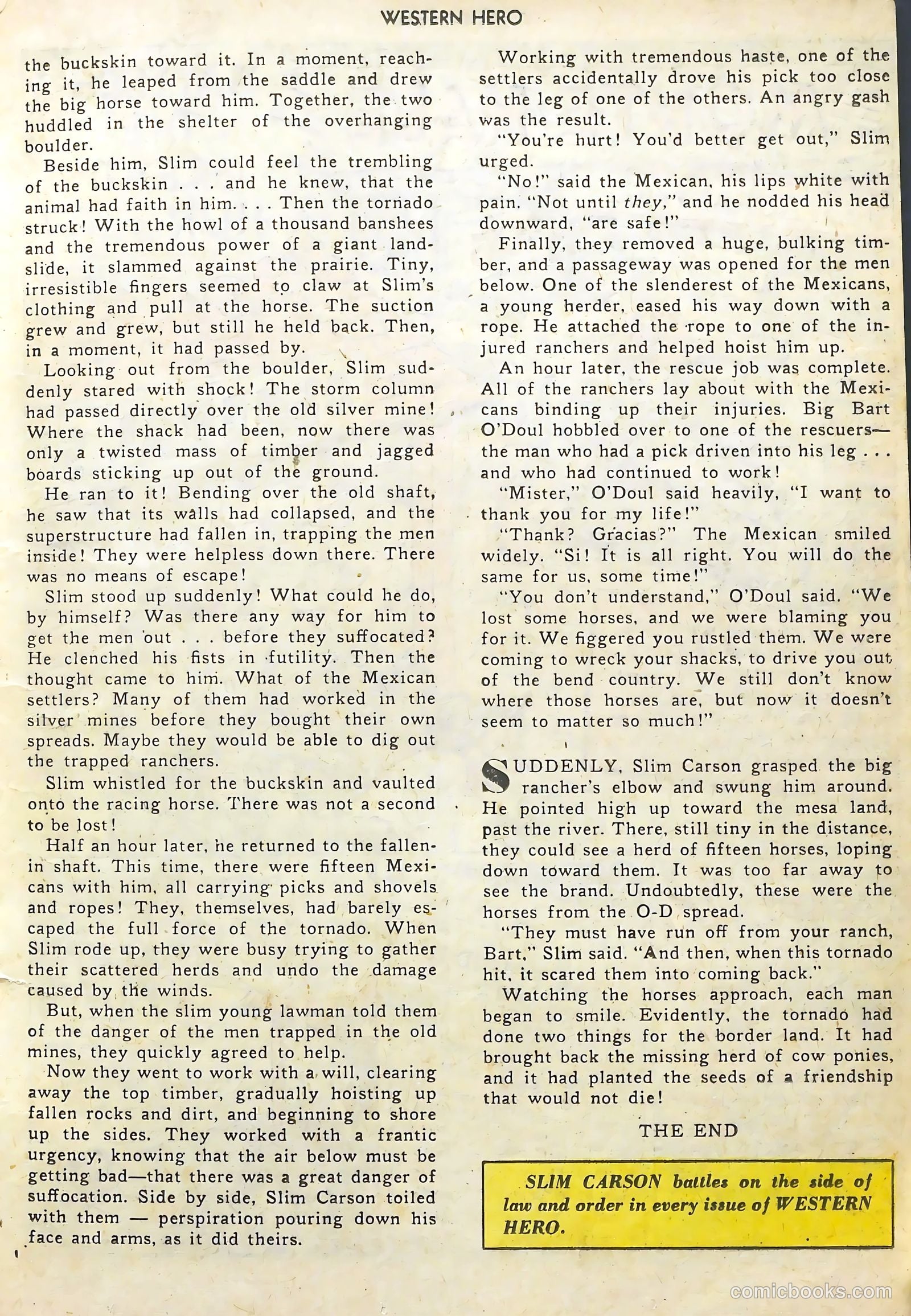 Western Hero #94 (1950) — page 25 of 52