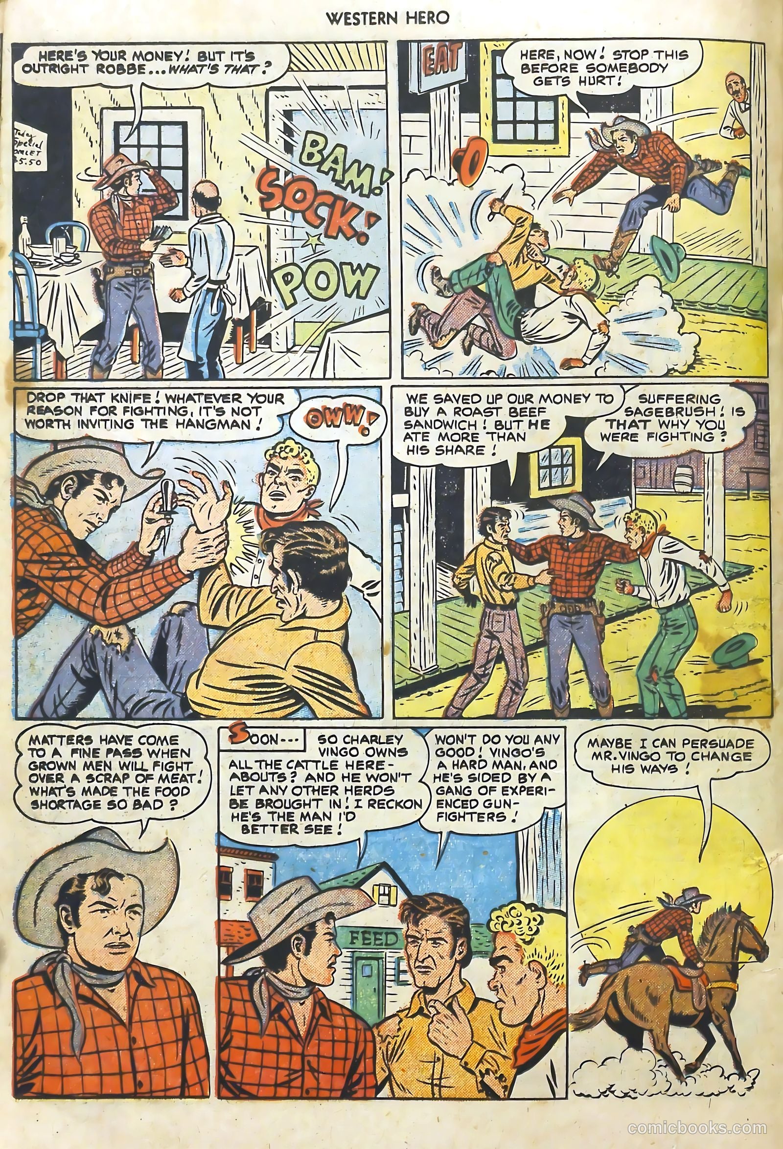 Western Hero #94 (1950) — page 28 of 52