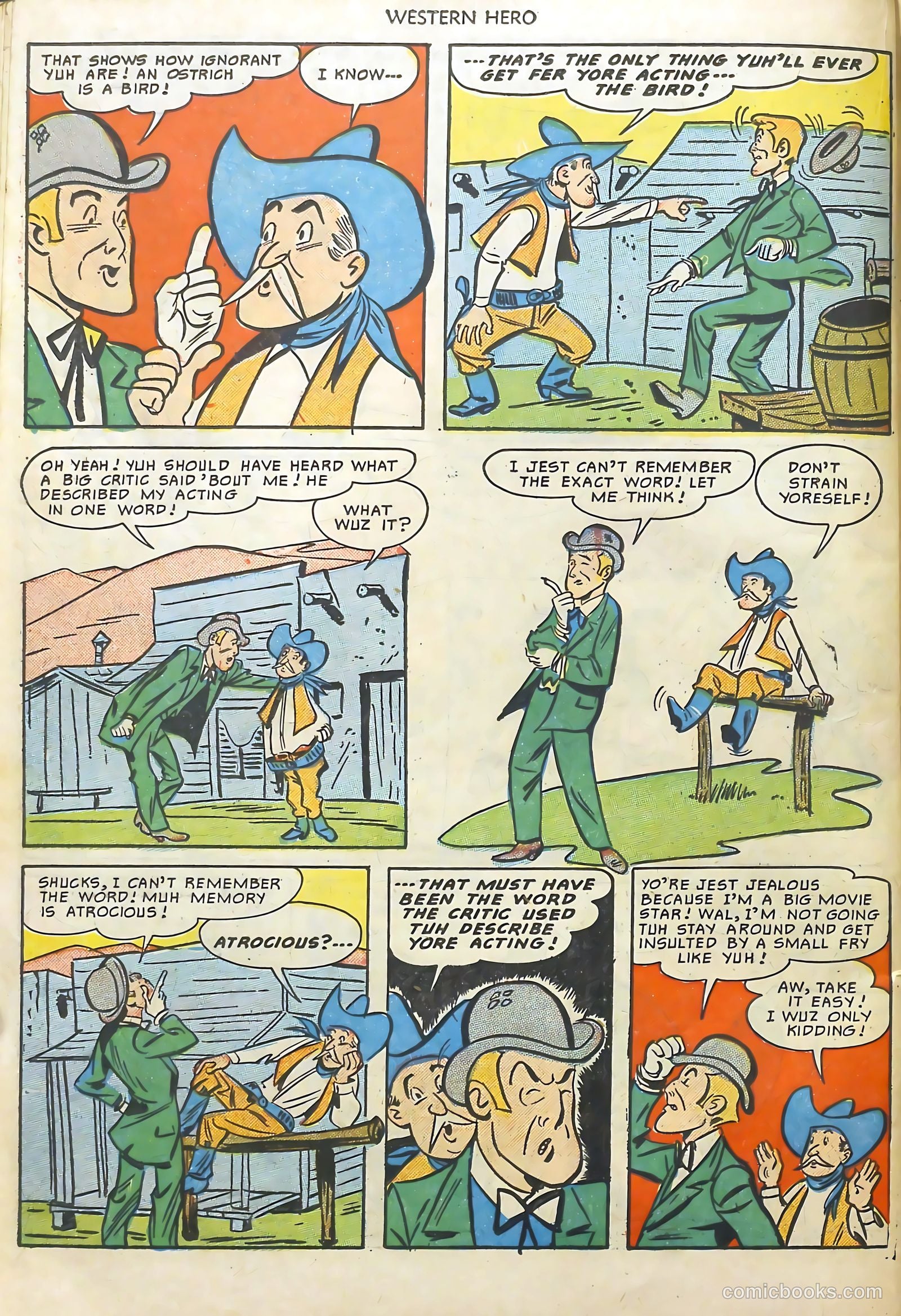 Western Hero #94 (1950) — page 38 of 52
