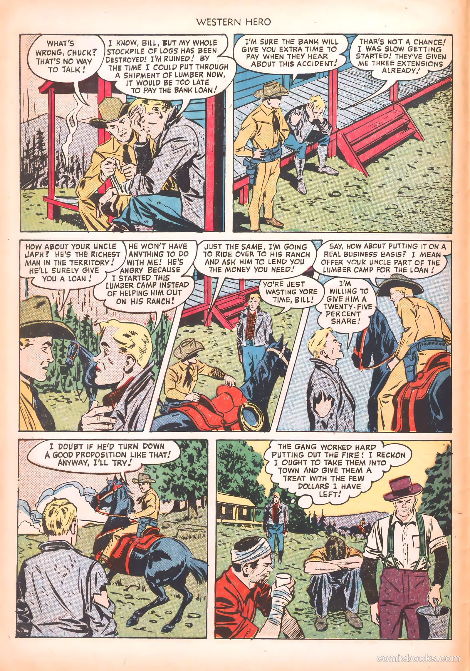 Western Hero #95 (1950) — page 6 of 36
