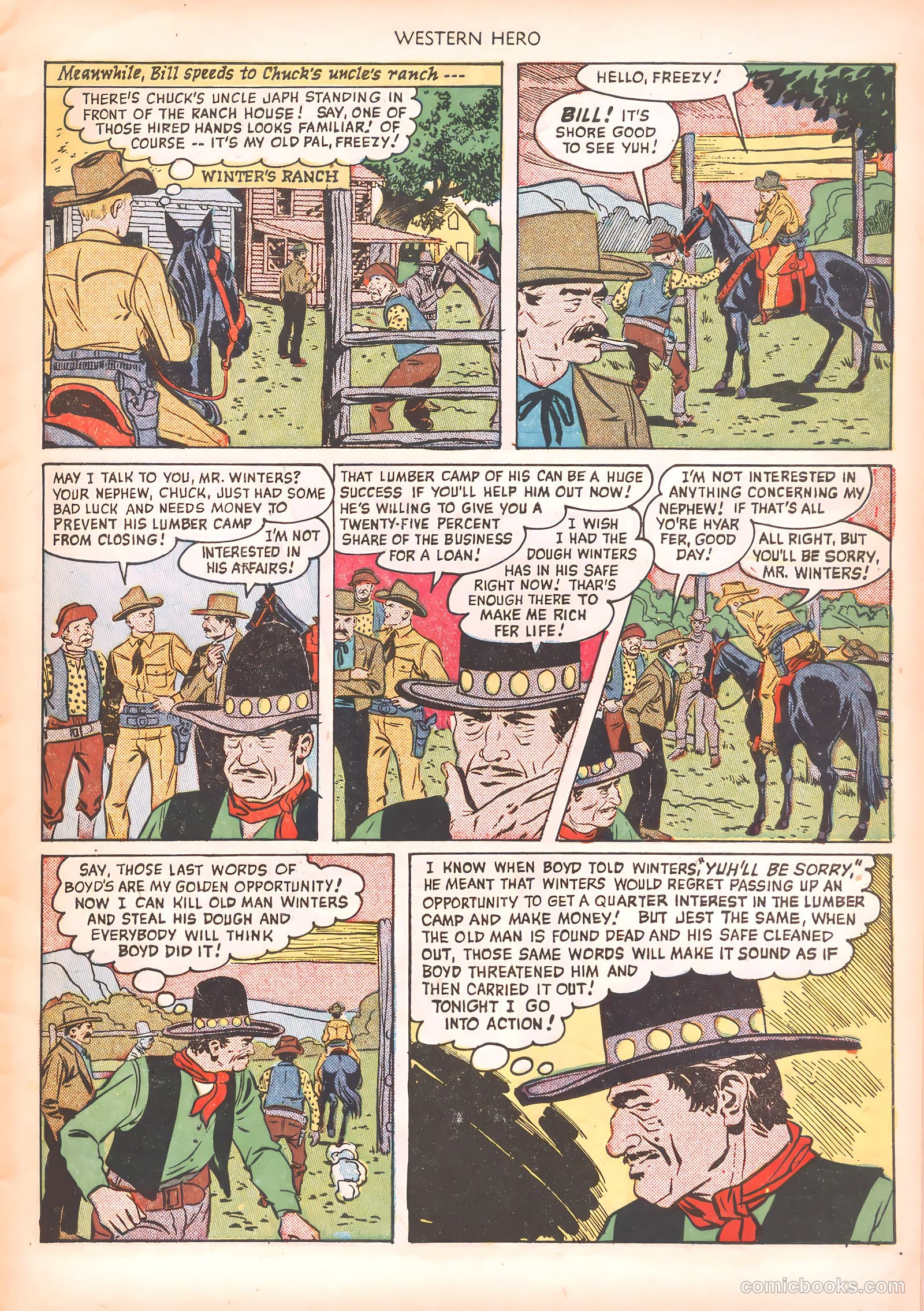 Western Hero #95 (1950) — page 7 of 36