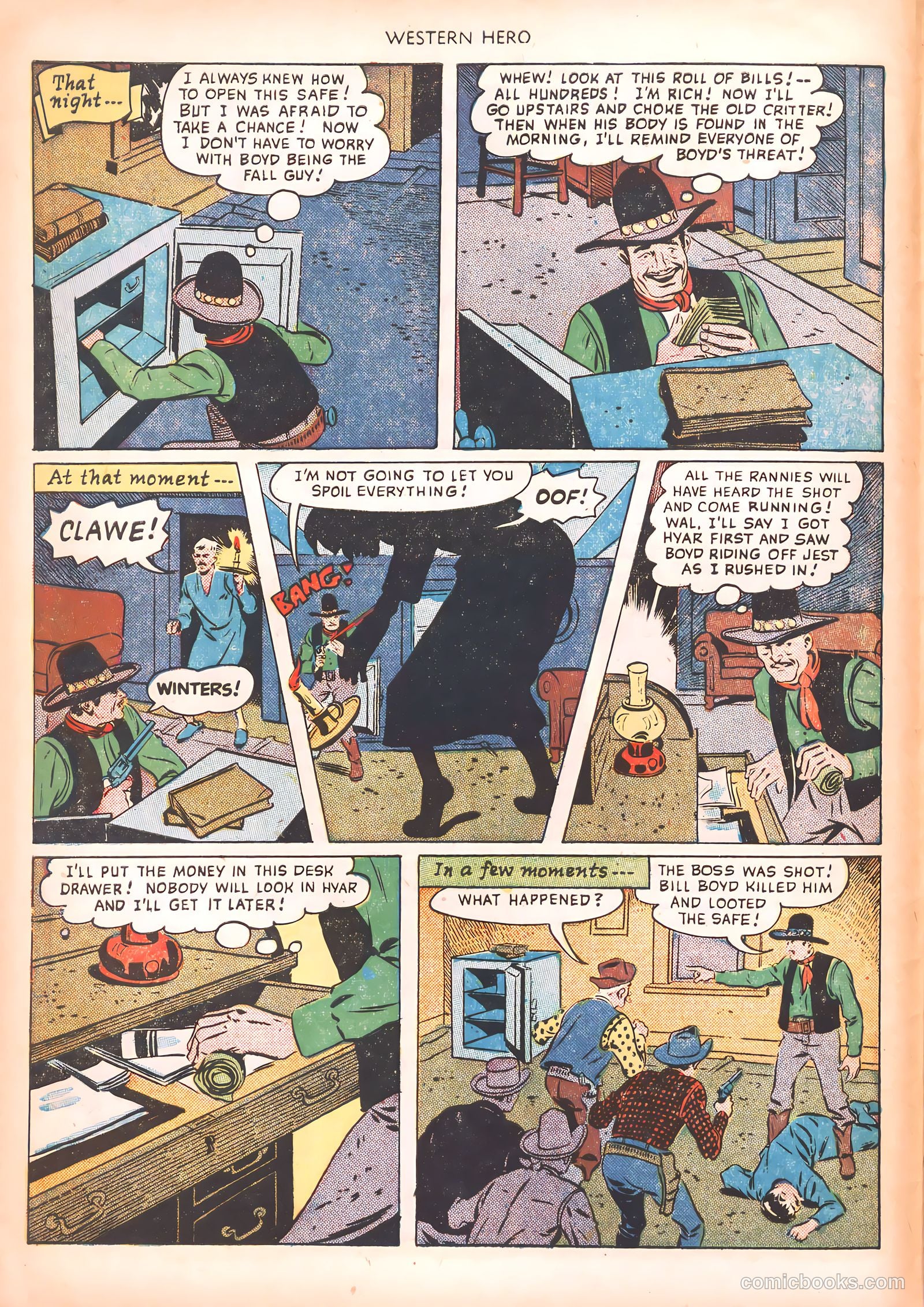 Western Hero #95 (1950) — page 8 of 36
