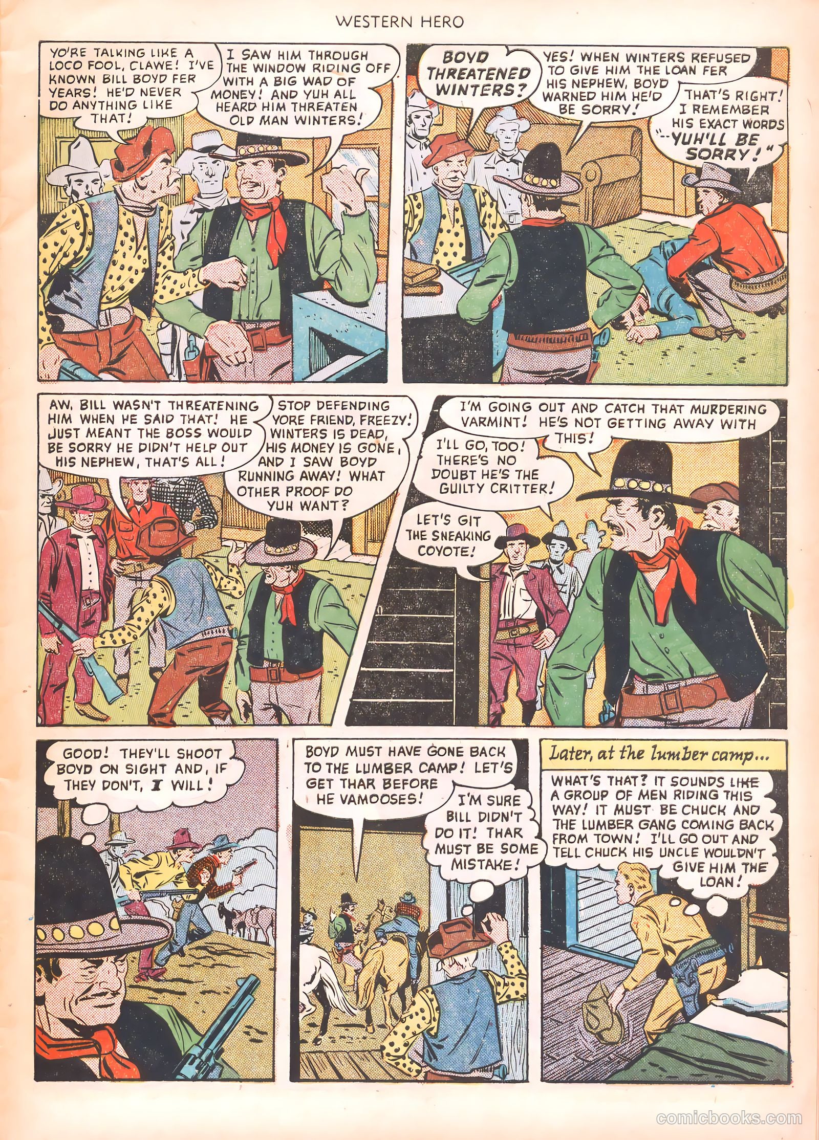 Western Hero #95 (1950) — page 9 of 36