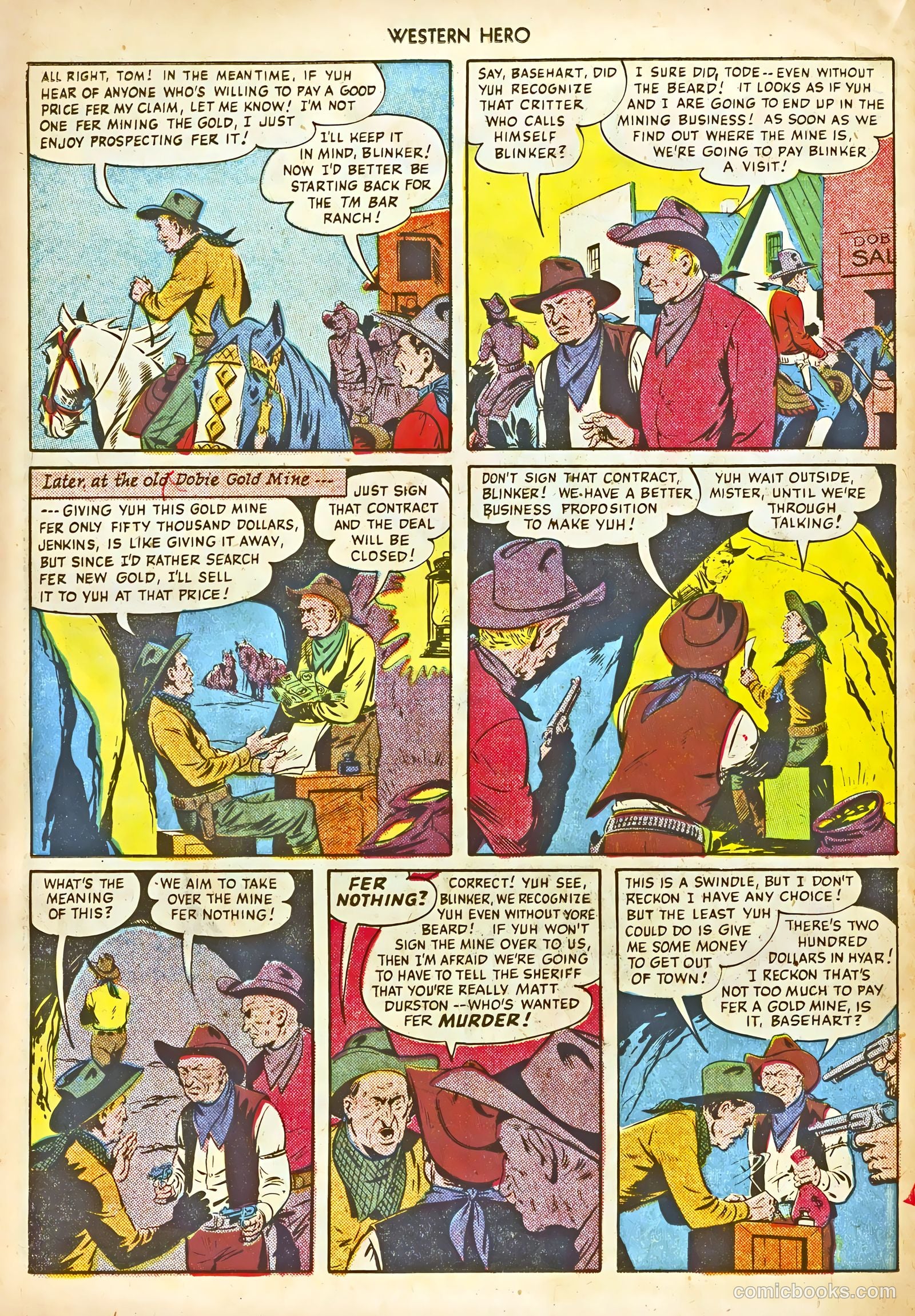 Western Hero #96 (1950) — page 42 of 52