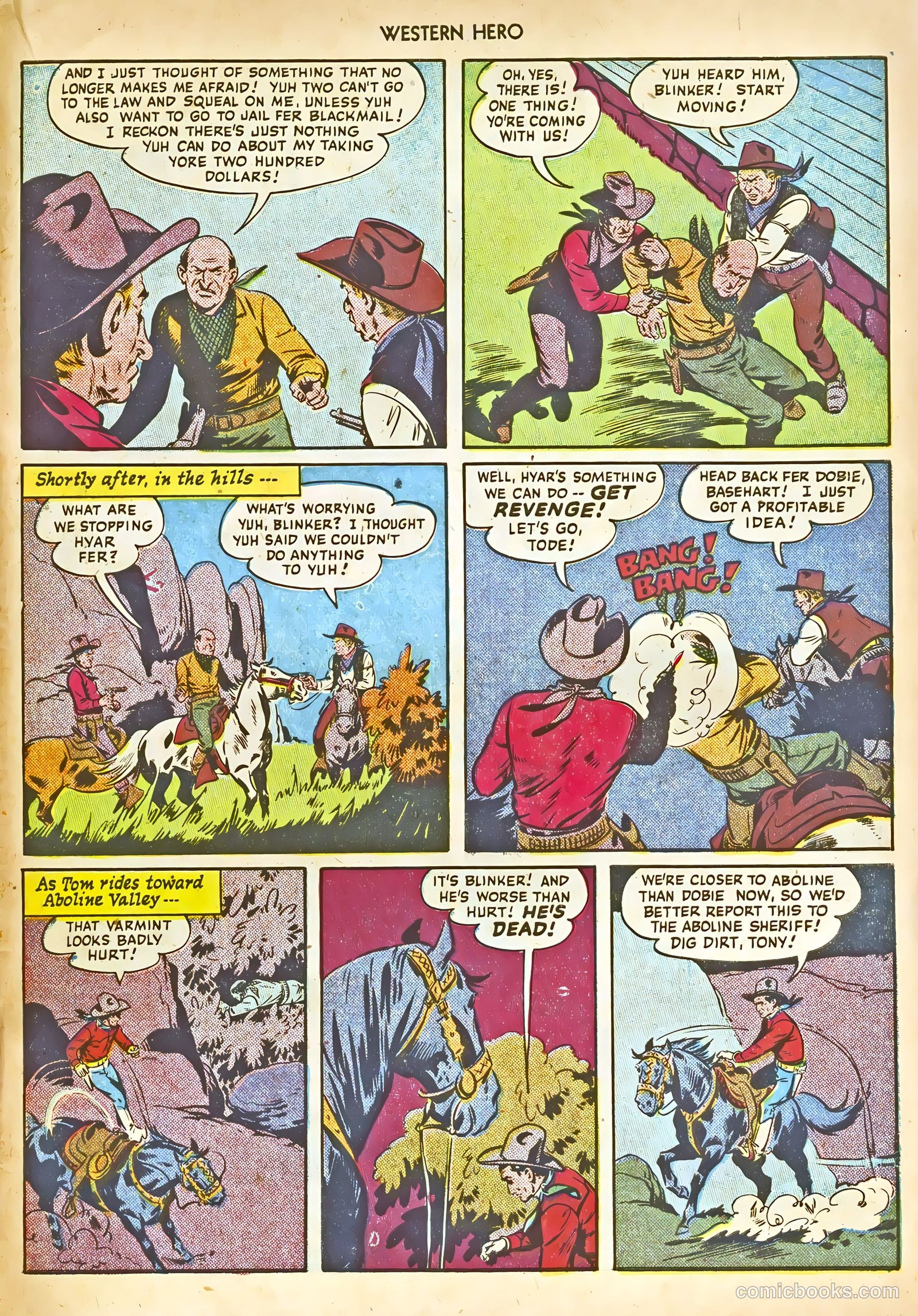 Western Hero #96 (1950) — page 47 of 52