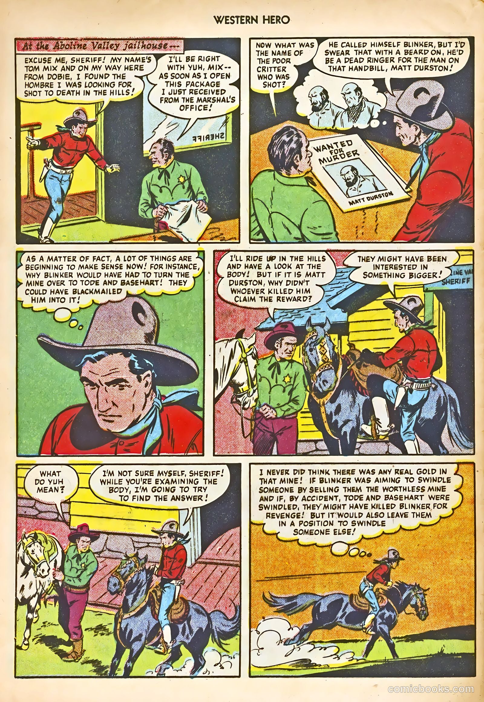 Western Hero #96 (1950) — page 48 of 52