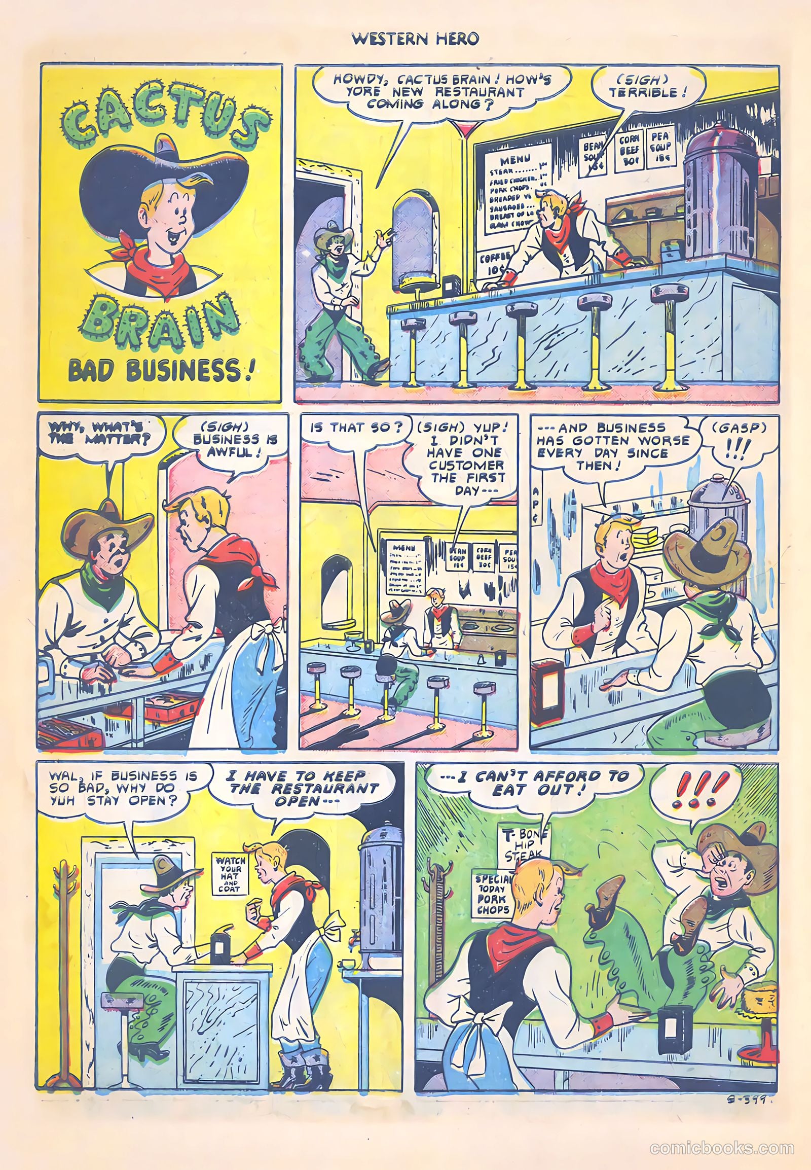 Western Hero #99 (1951) — page 33 of 35