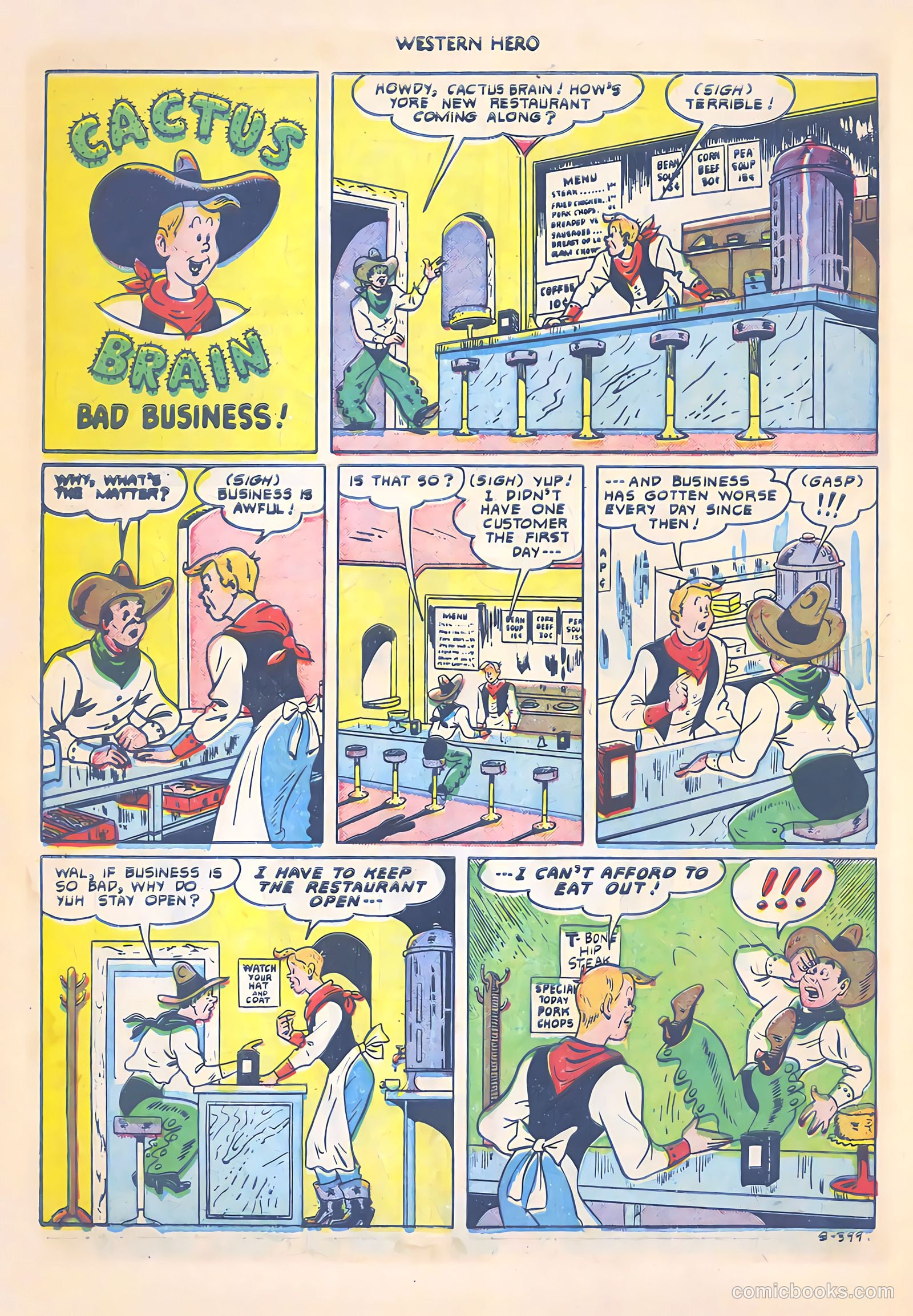 Western Hero #99 (1951) — page 33 of 35