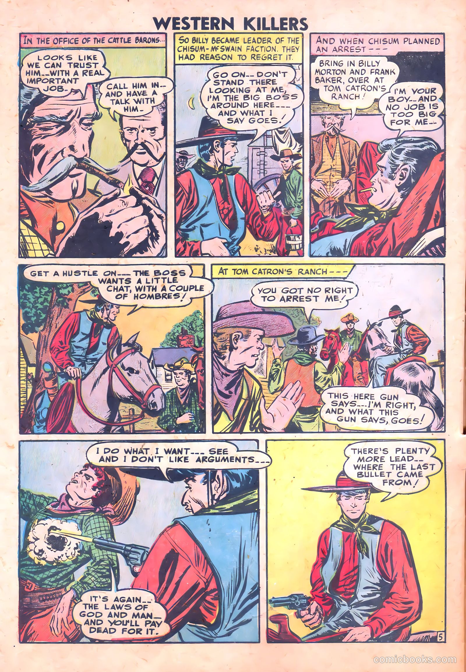 Western Killers #61 (1948) — page 6 of 36
