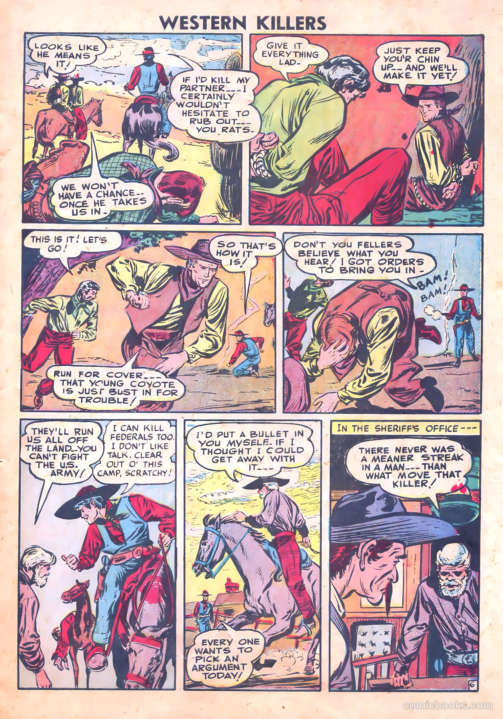 Western Killers #61 (1948) — page 7 of 36