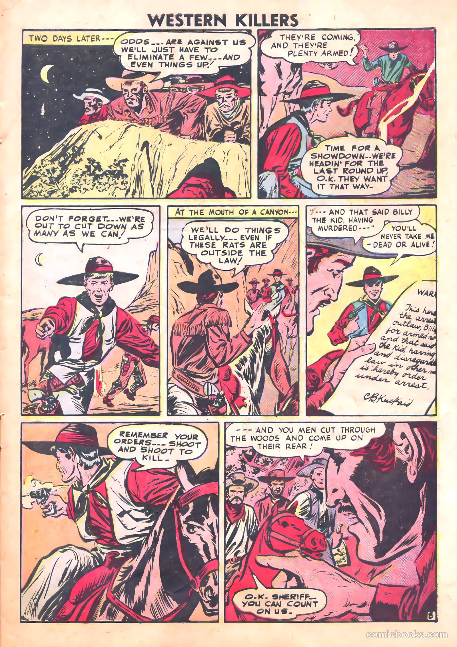 Western Killers #61 (1948) — page 9 of 36