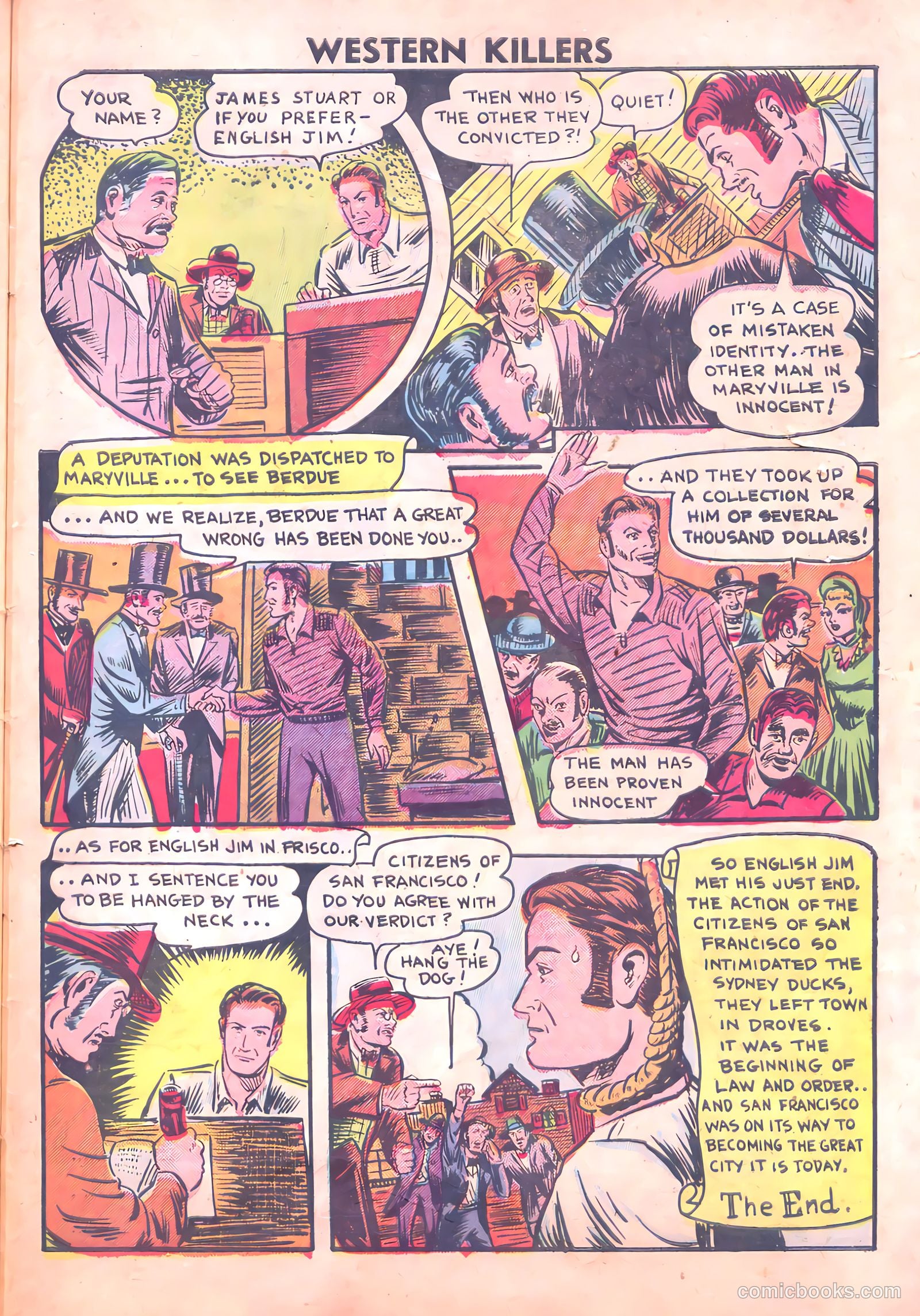 Western Killers #61 (1948) — page 33 of 36