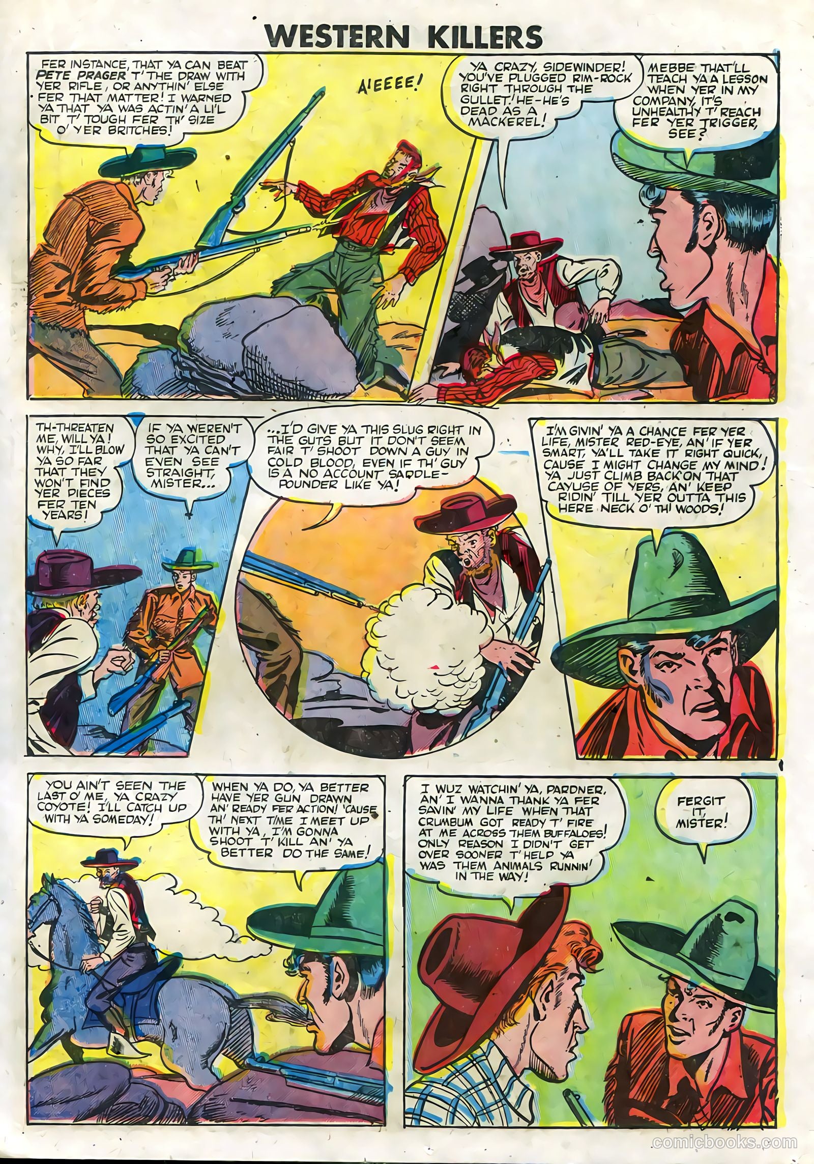 Western Killers #62 (1949) — page 17 of 35