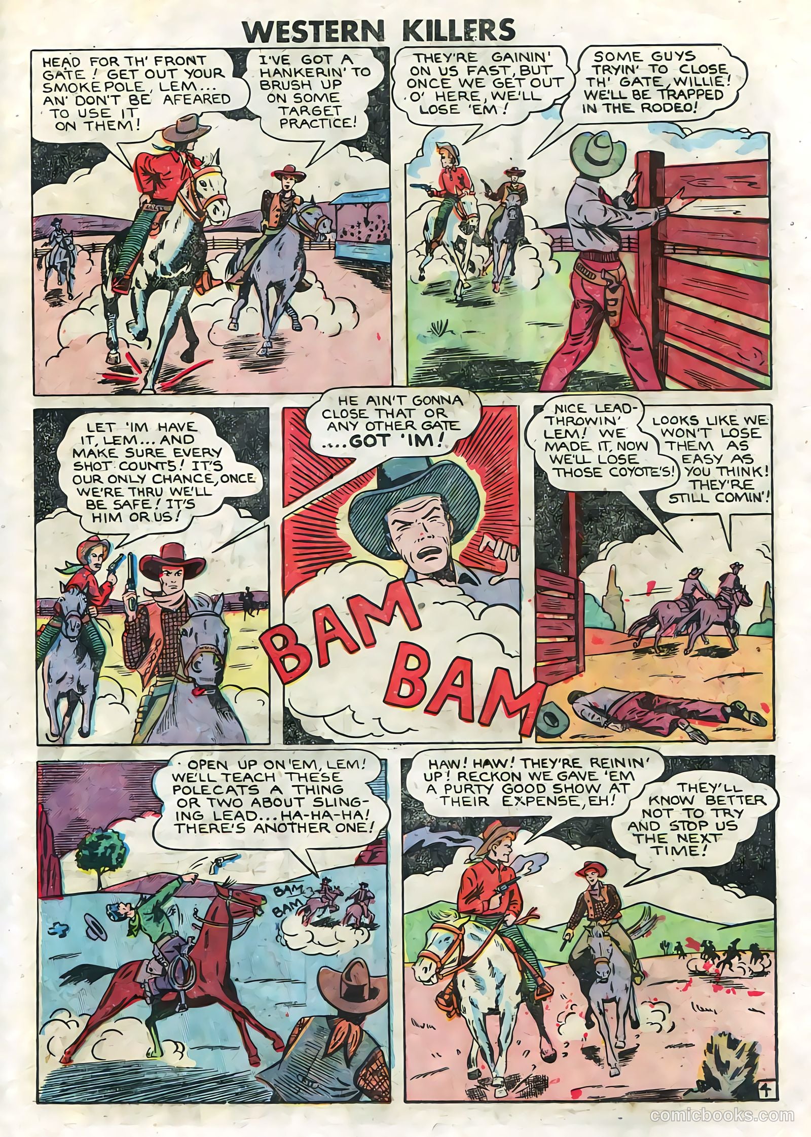Western Killers #62 (1949) — page 27 of 35