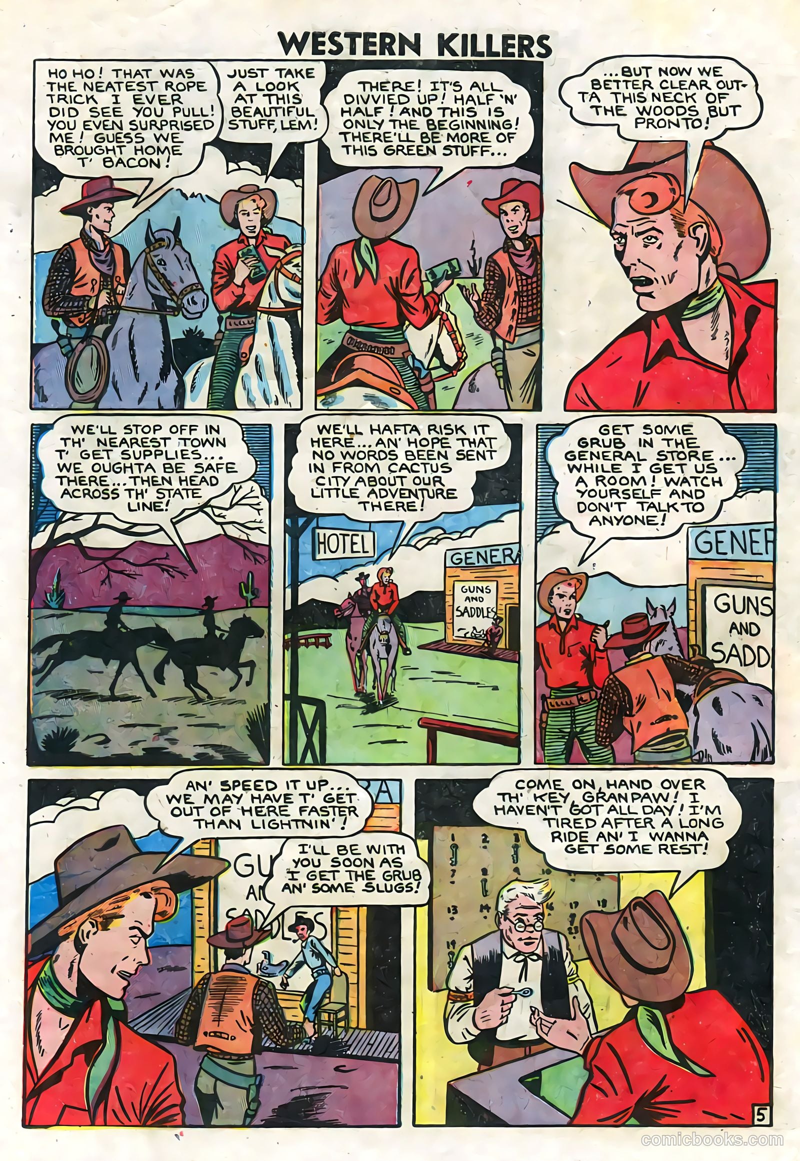 Western Killers #62 (1949) — page 28 of 35