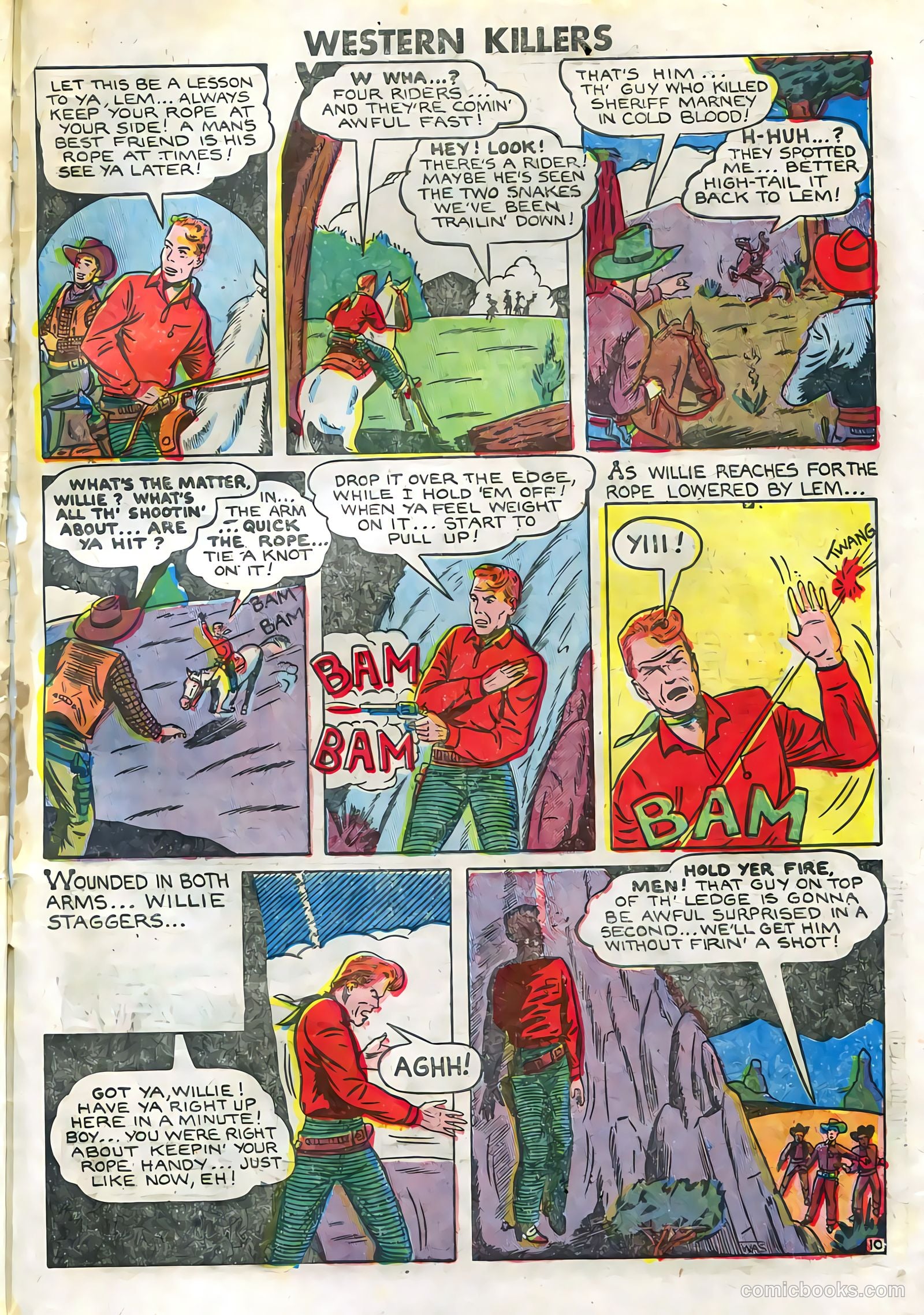 Western Killers #62 (1949) — page 33 of 35