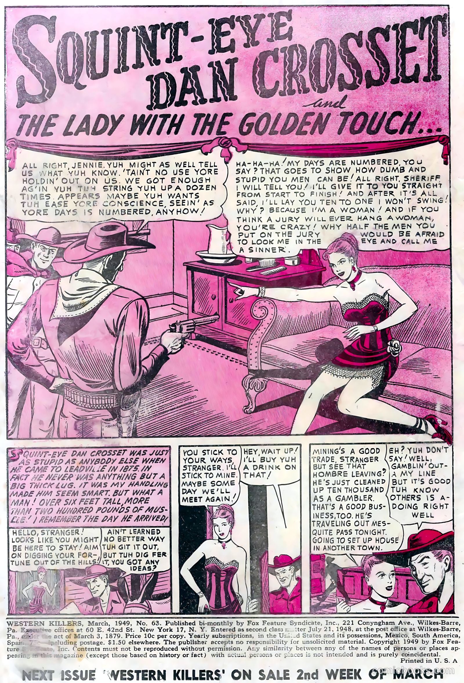 Western Killers #63 (1949) — page 2 of 36
