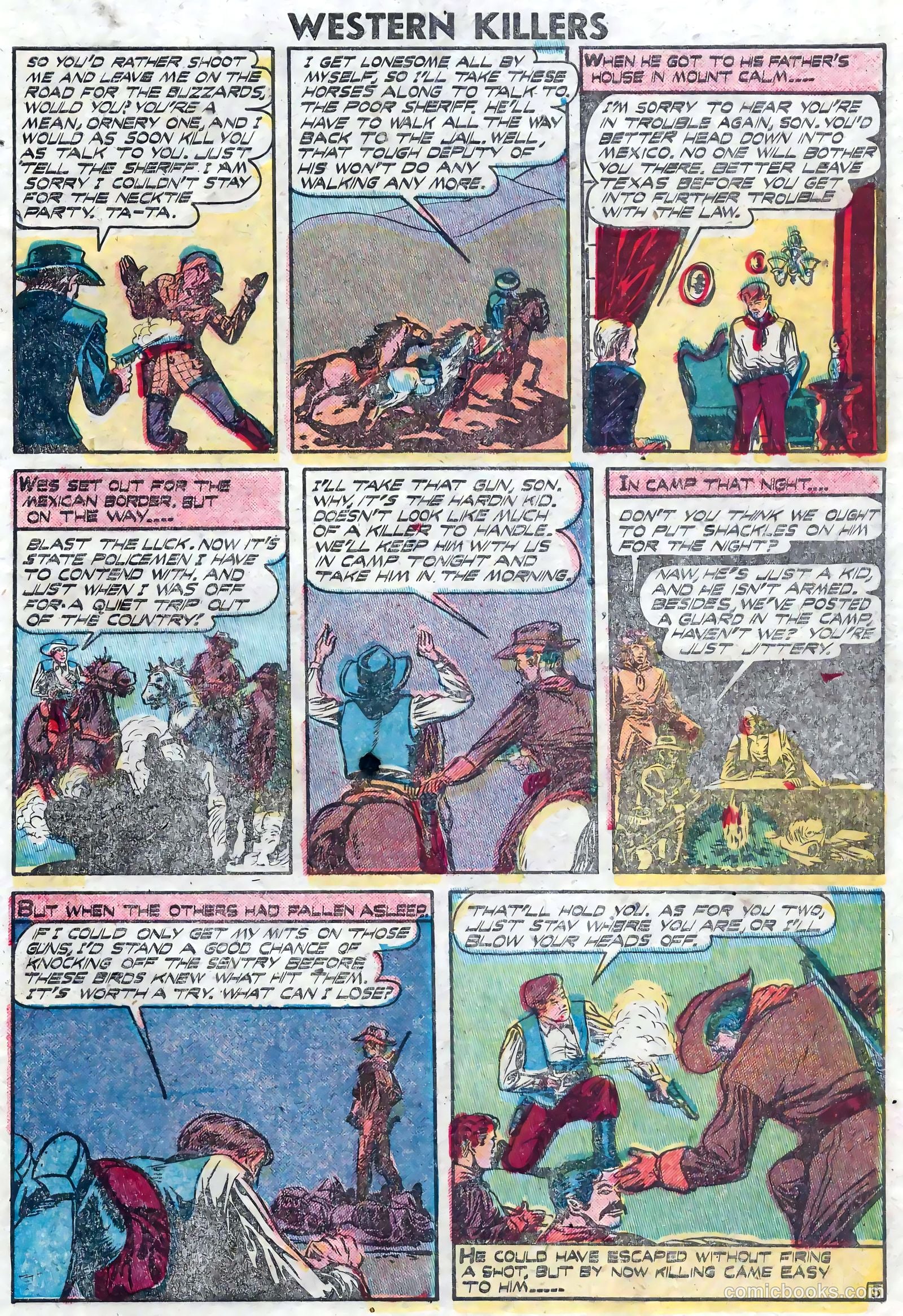 Western Killers #63 (1949) — page 27 of 36