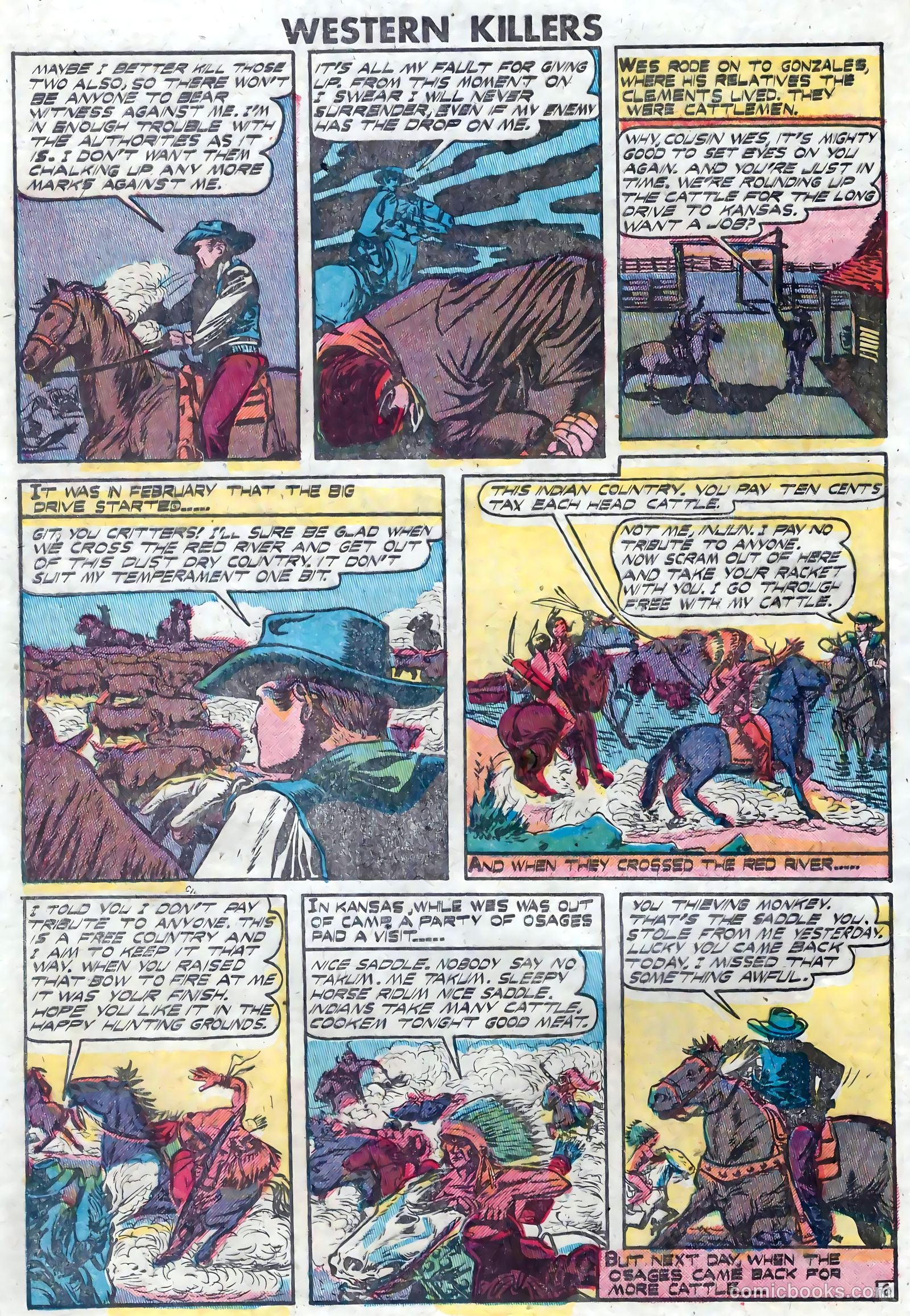 Western Killers #63 (1949) — page 28 of 36