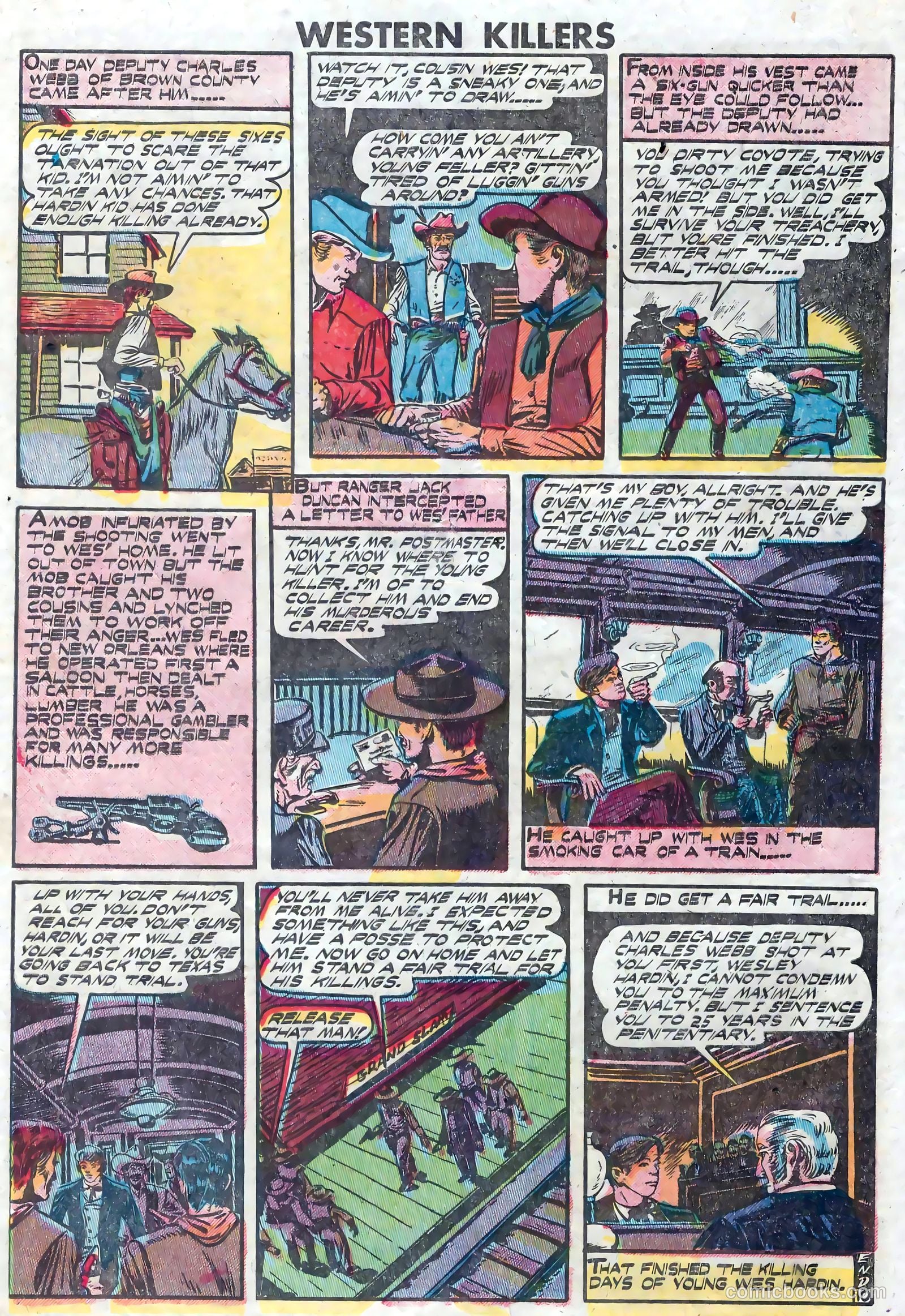 Western Killers #63 (1949) — page 32 of 36