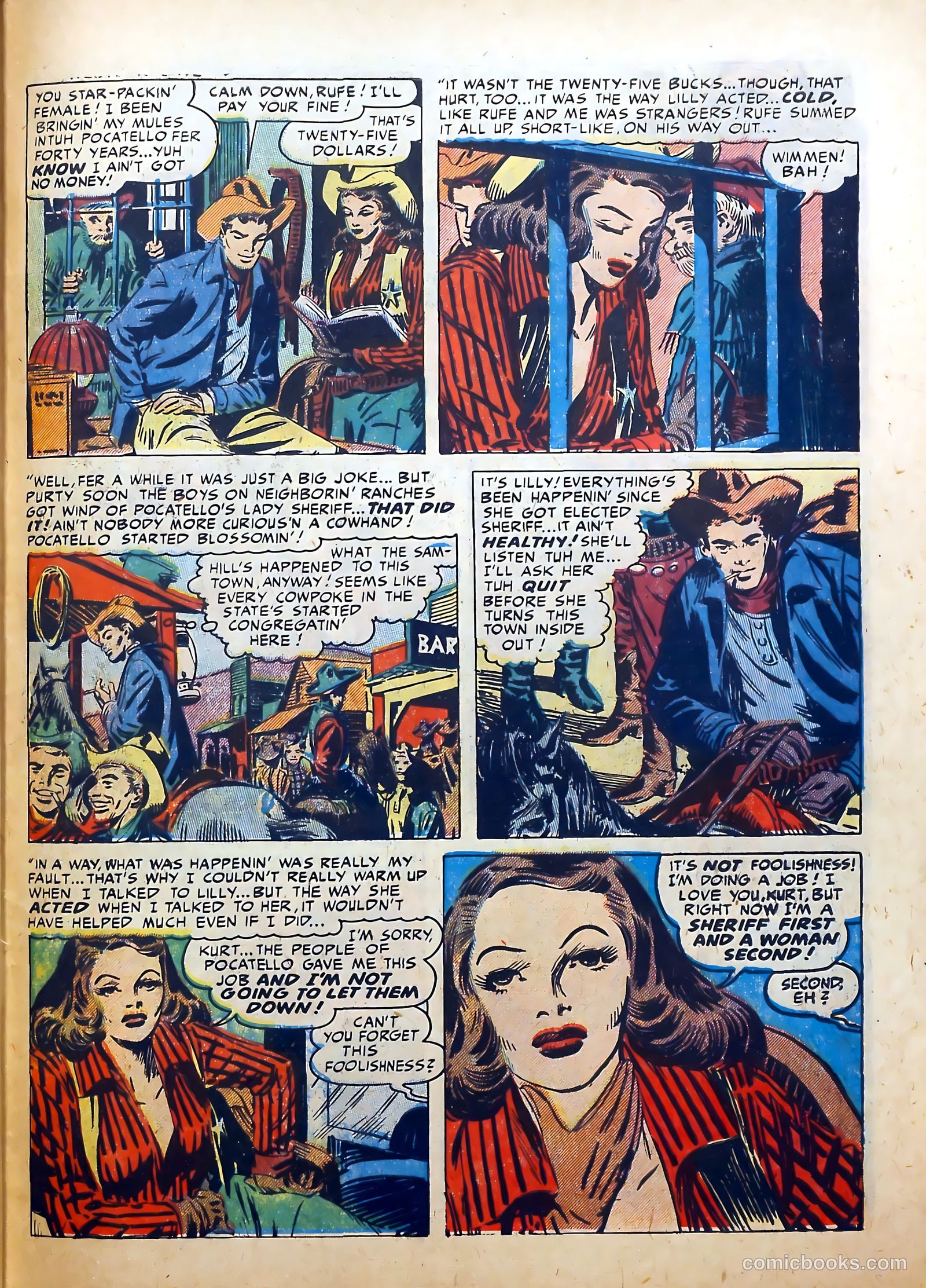 Western Library #5 (1950) — page 44 of 54